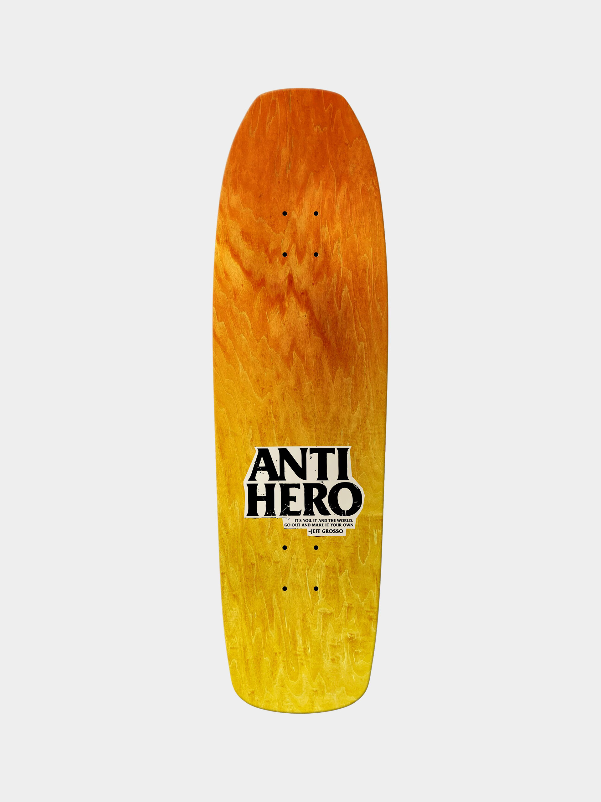 Antihero Deck SSD25 Gross Fade WW (orange/yellow)