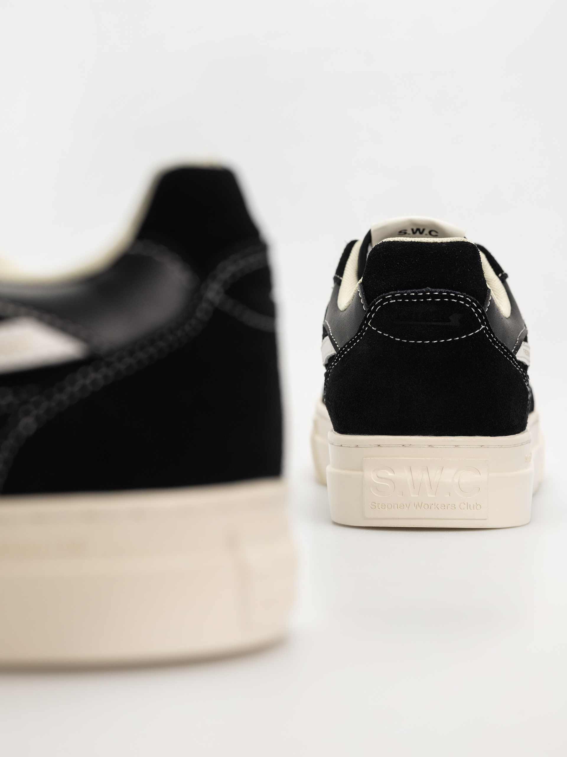 Stepney Workers Club Pearl S-Strike Shoes (black white)