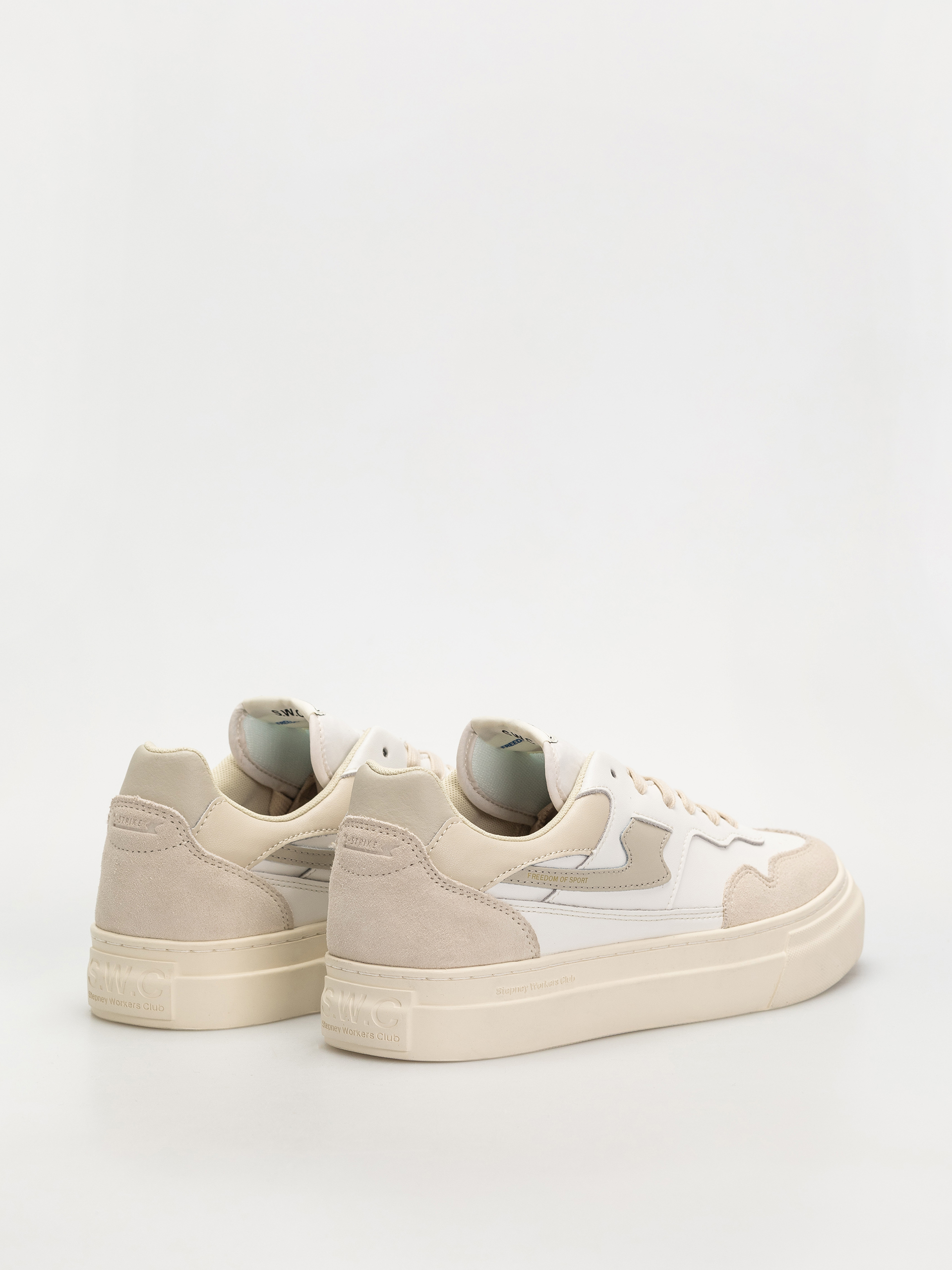 Stepney Workers Club Pearl S-Strike Schuhe (spring white)