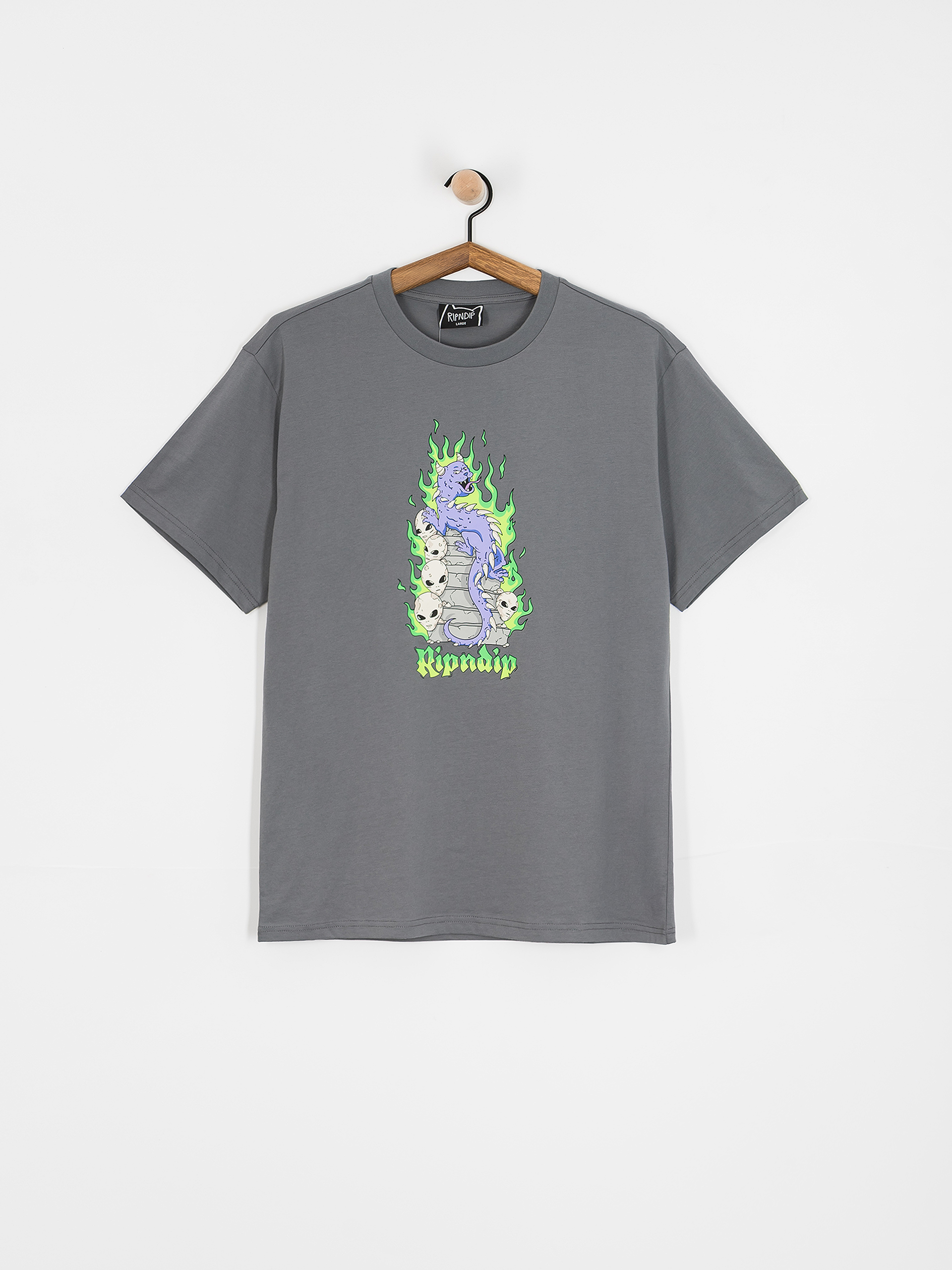 RipNDip T-Shirt Lost Minds - grey (charcoal)