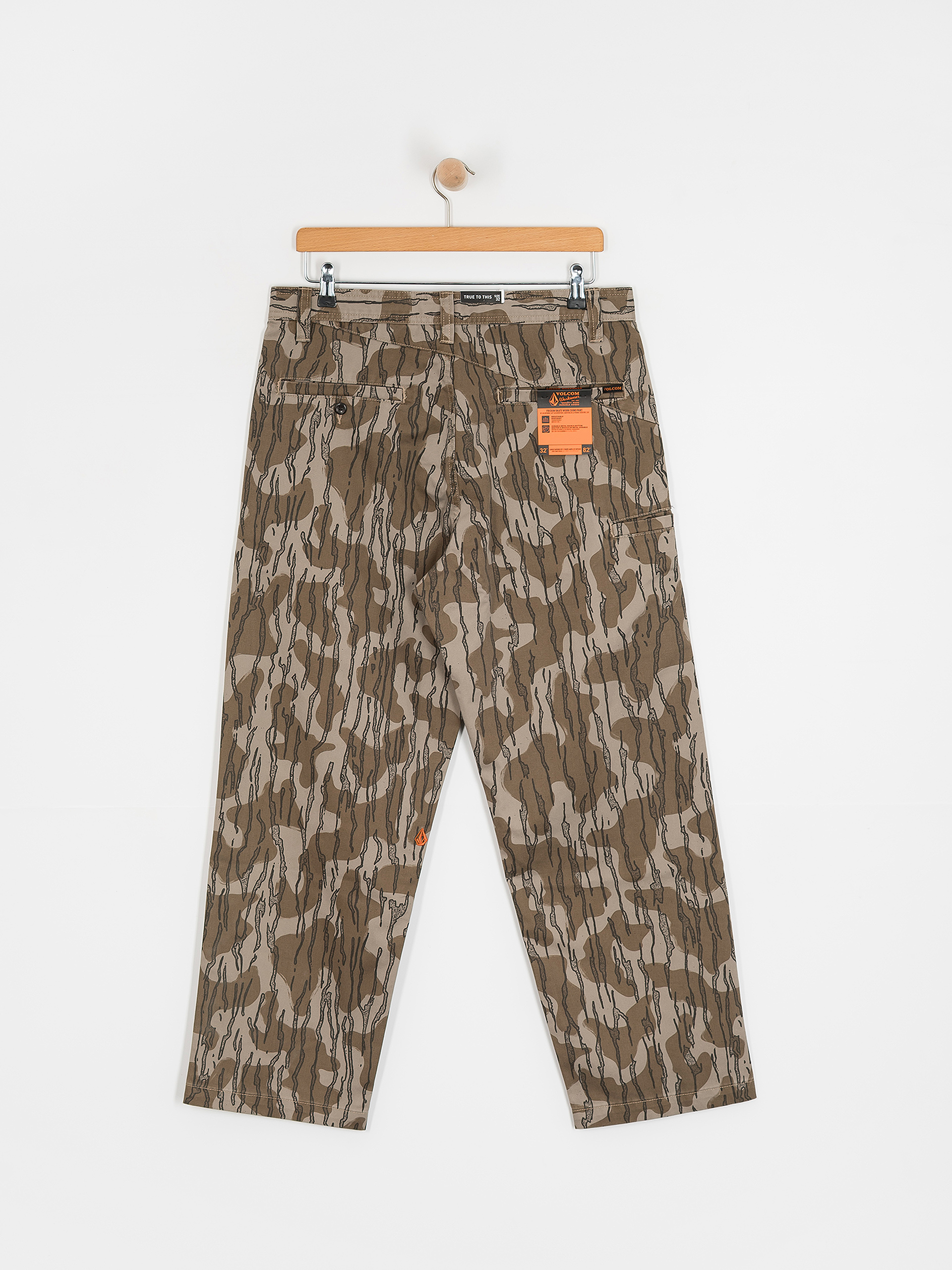 Volcom Pants Frickin Skate Work Chino (brindle)