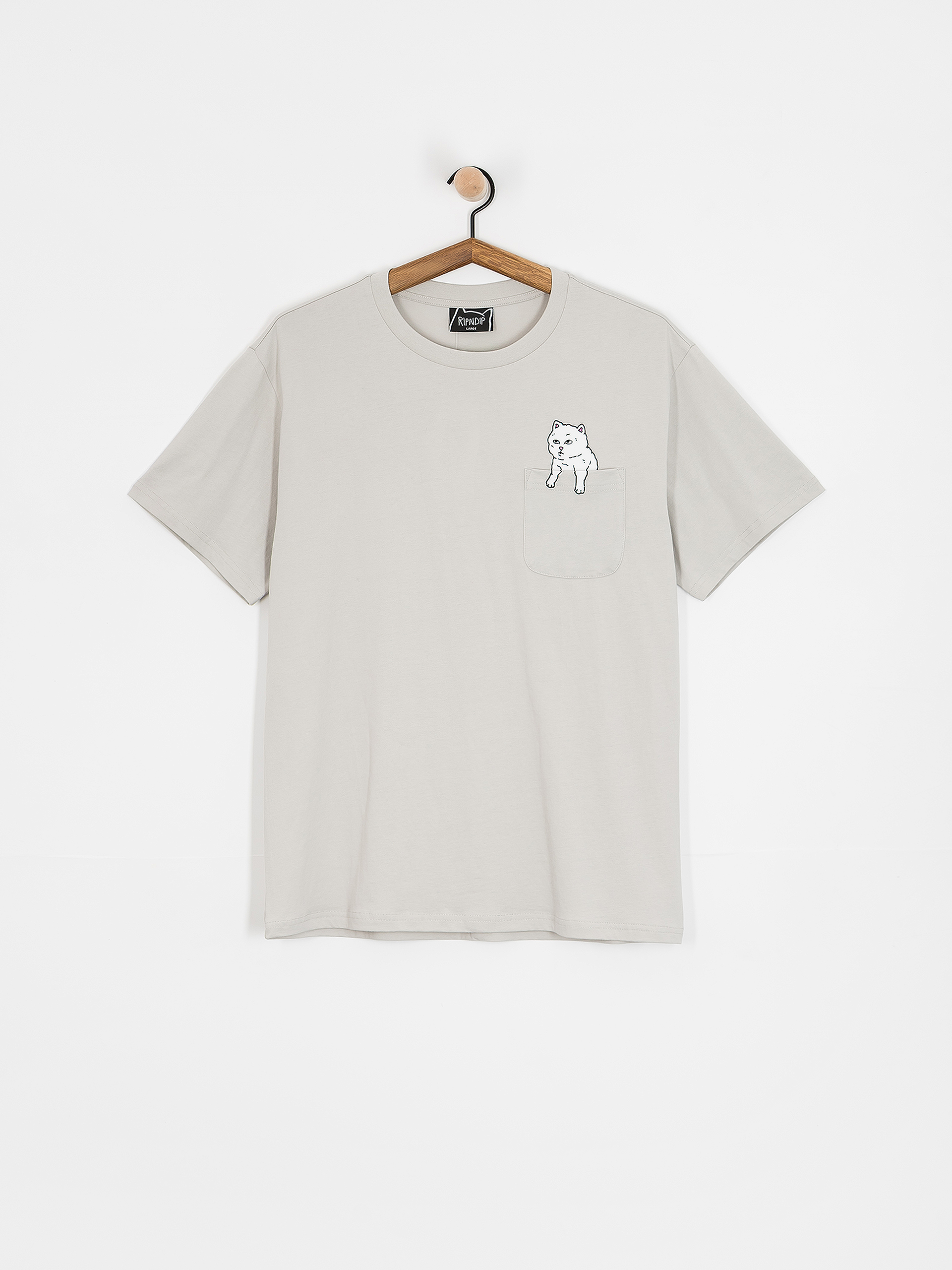 RipNDip T-Shirt For Sale Pocket (grey)