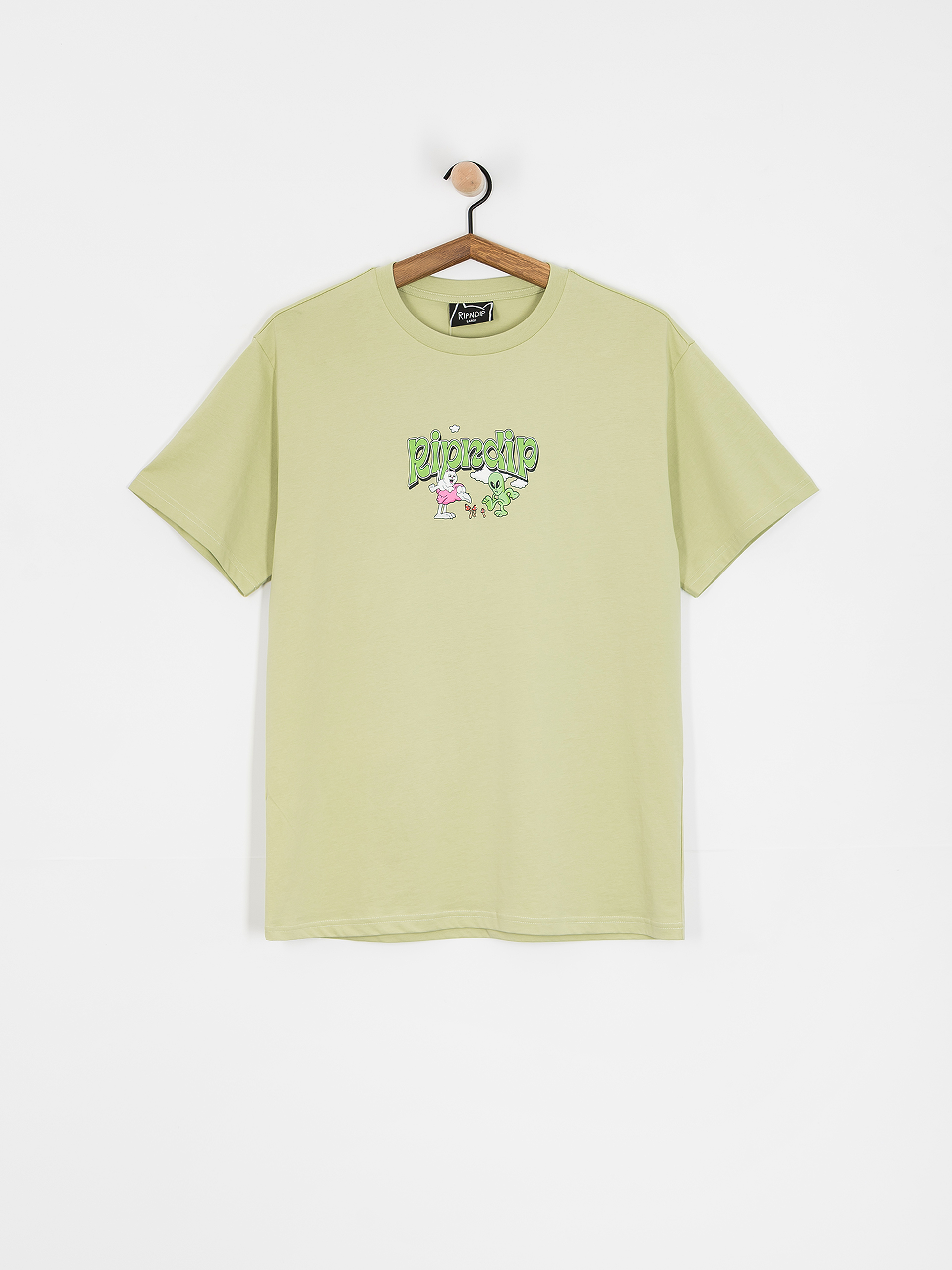 RipNDip T-Shirt Playground (light moss)