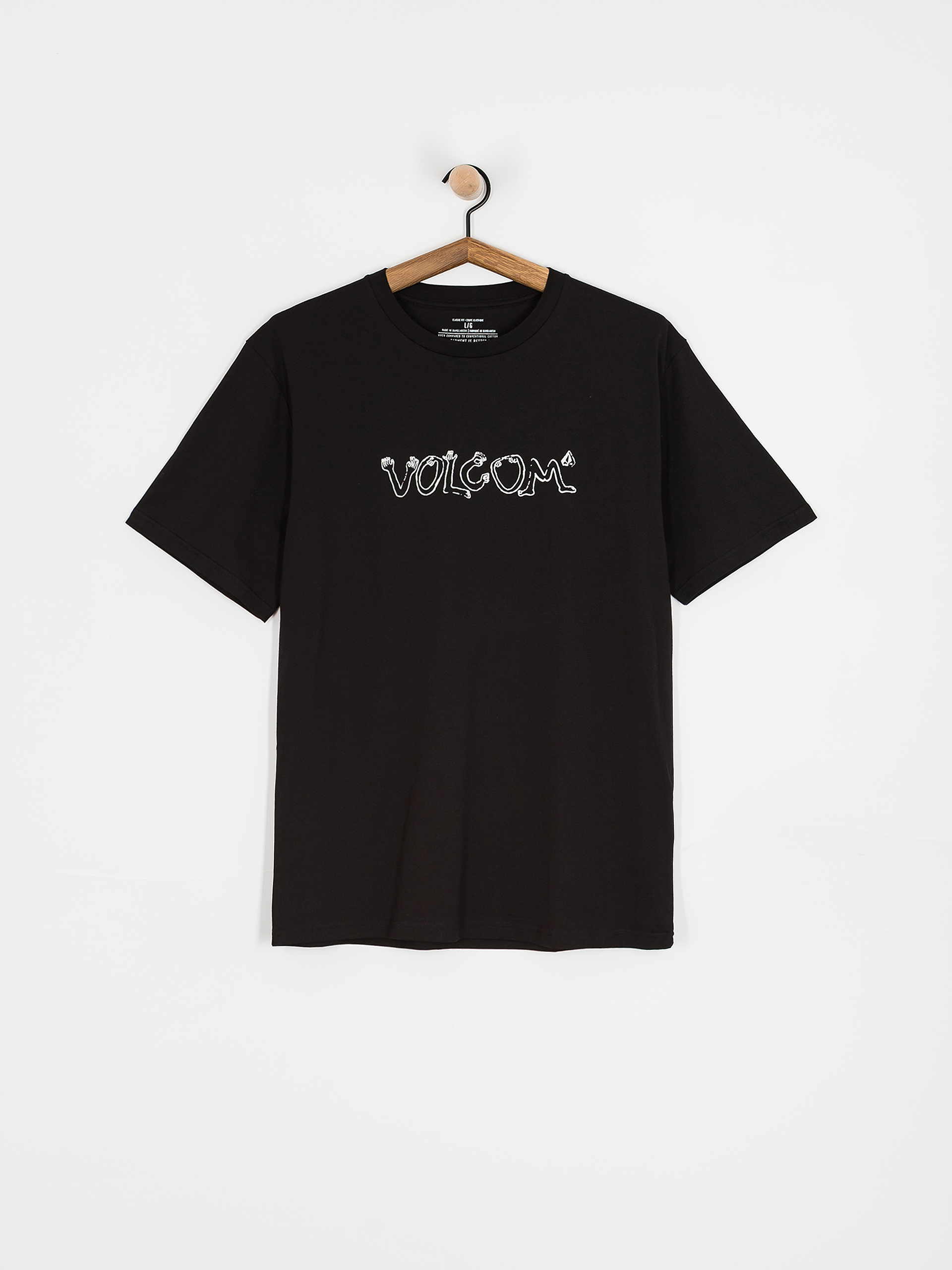 Volcom T-Shirt Crazybal Bsc (black)