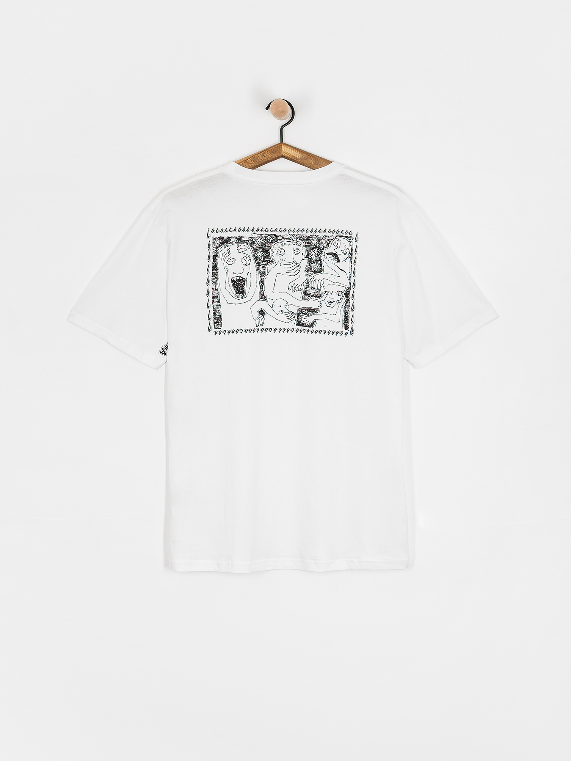 Volcom T-Shirt Crazybal Bsc (white)