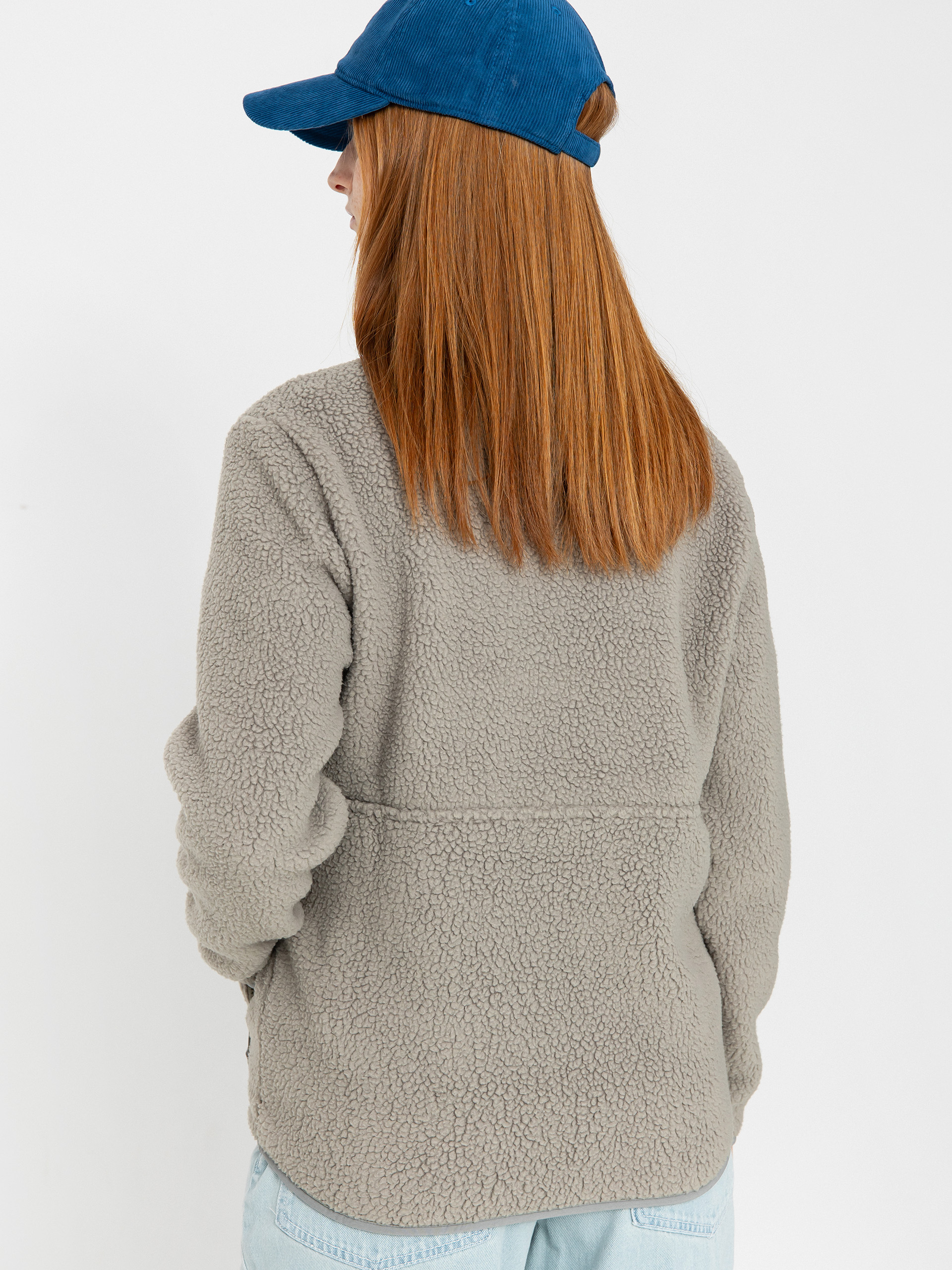 Womens Patagonia Retro Pile Marsupial Fleece (river rock green)