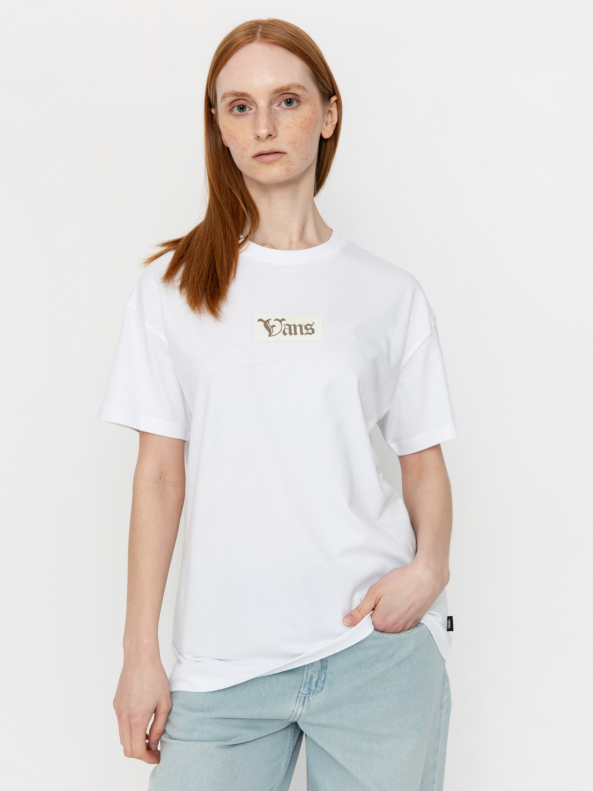 Vans T-Shirt Garden Oversized Wmn (white)
