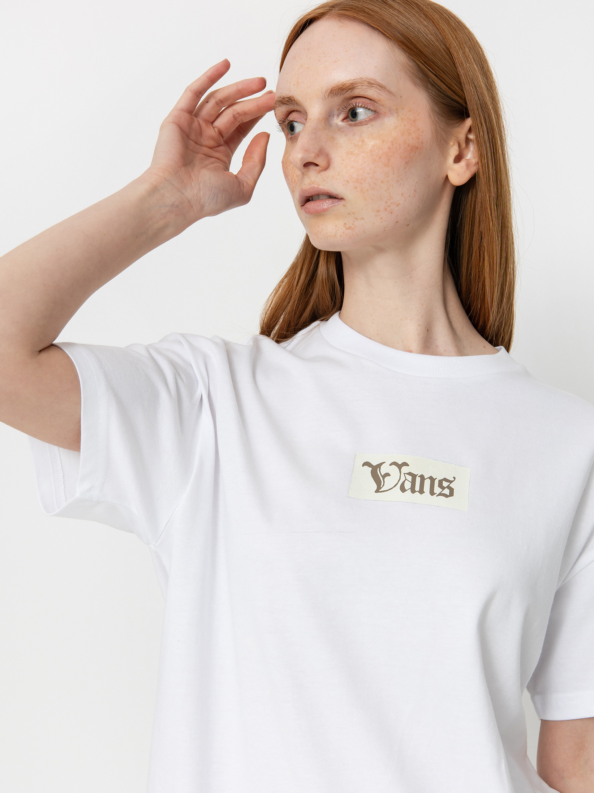 Vans T-Shirt Garden Oversized Wmn (white)