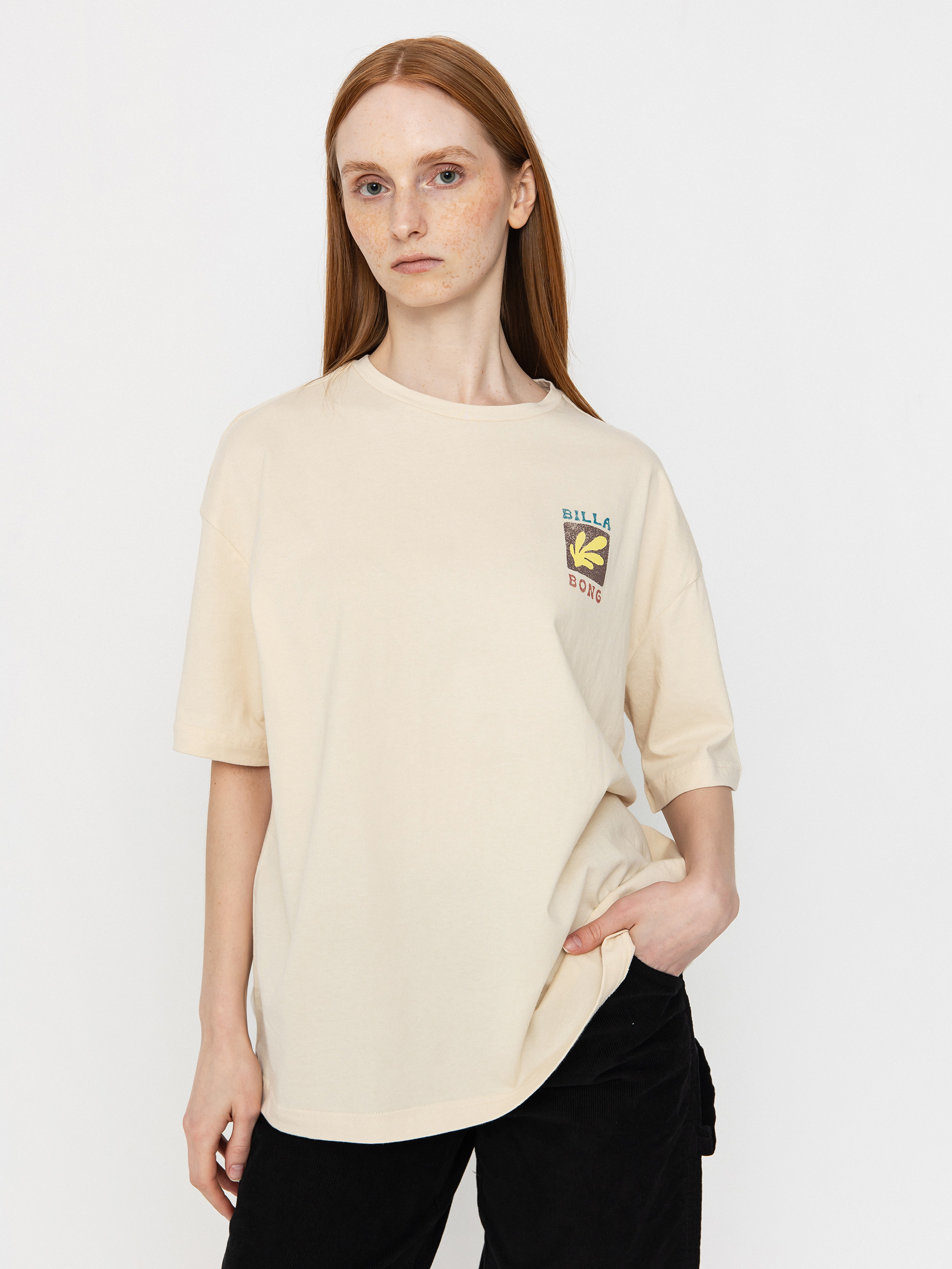 Billabong Brand New Day Wmn T-Shirt - beige (whitecap)