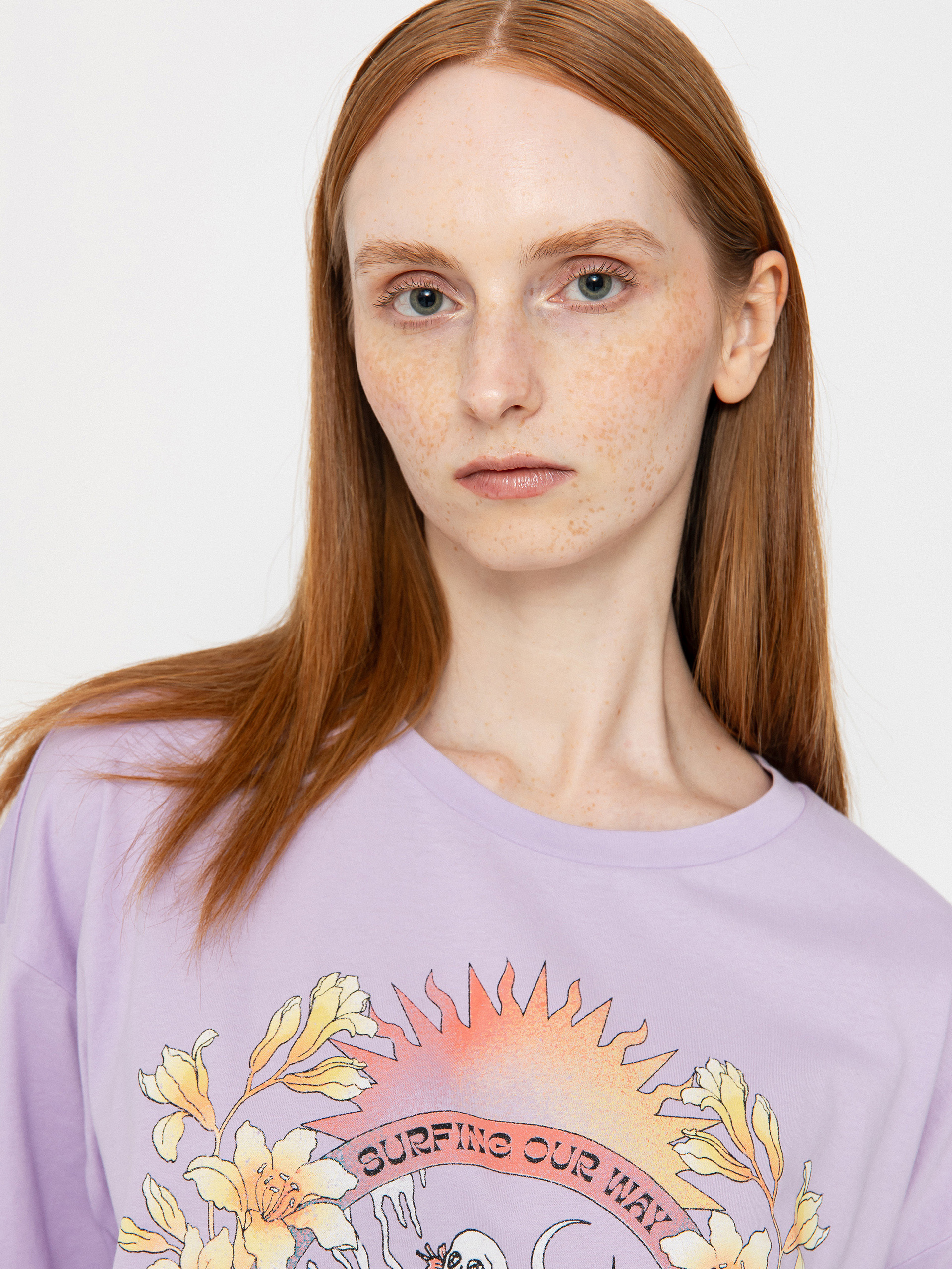 Billabong Goes Around Here Wmn T-Shirt (peaceful lilac)