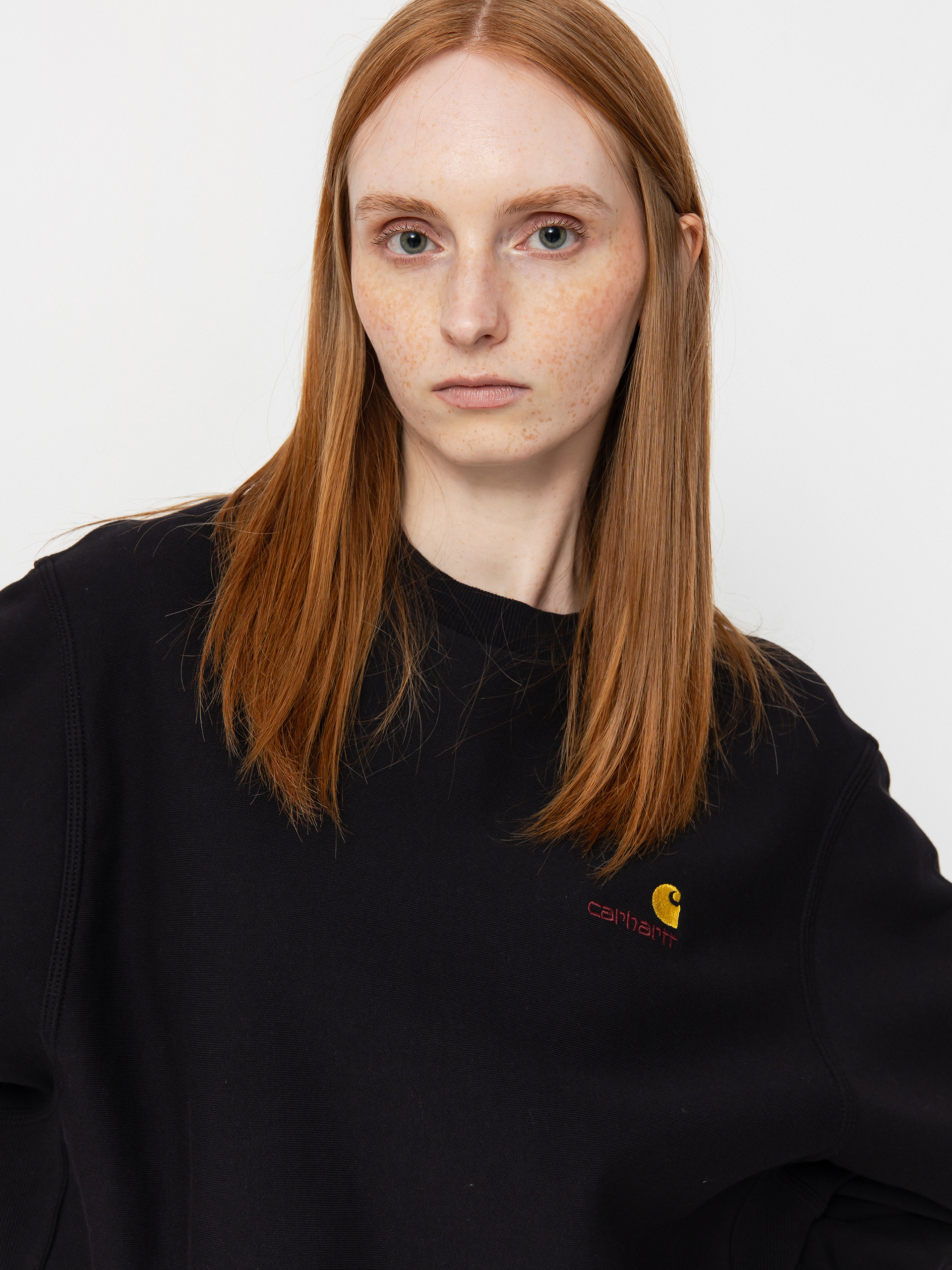 Carhartt WIP American Script Wmn Sweatshirt (black)