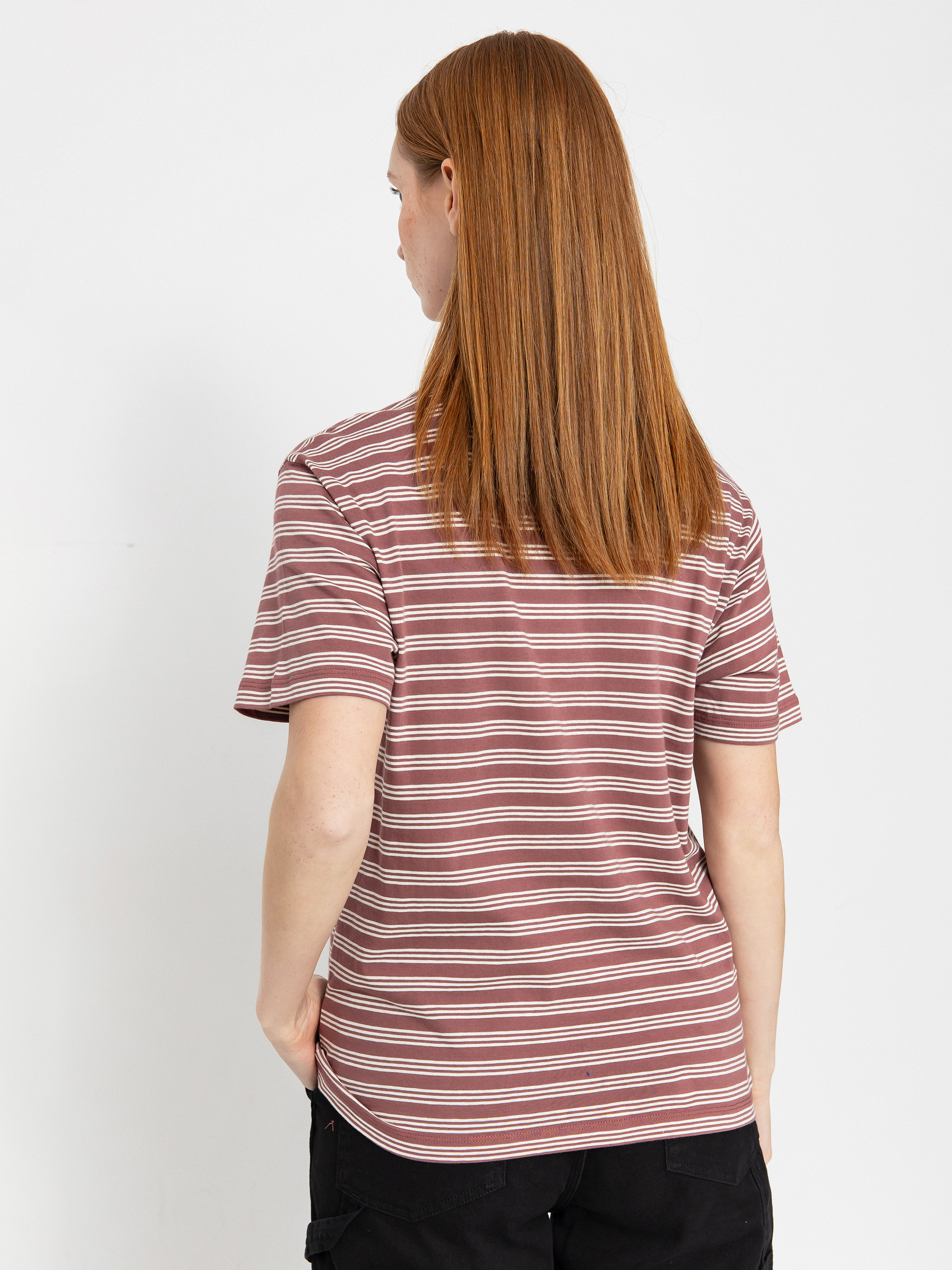 Carhartt WIP Sydney Wmn T-Shirt (sydney stripe/dusky pink)