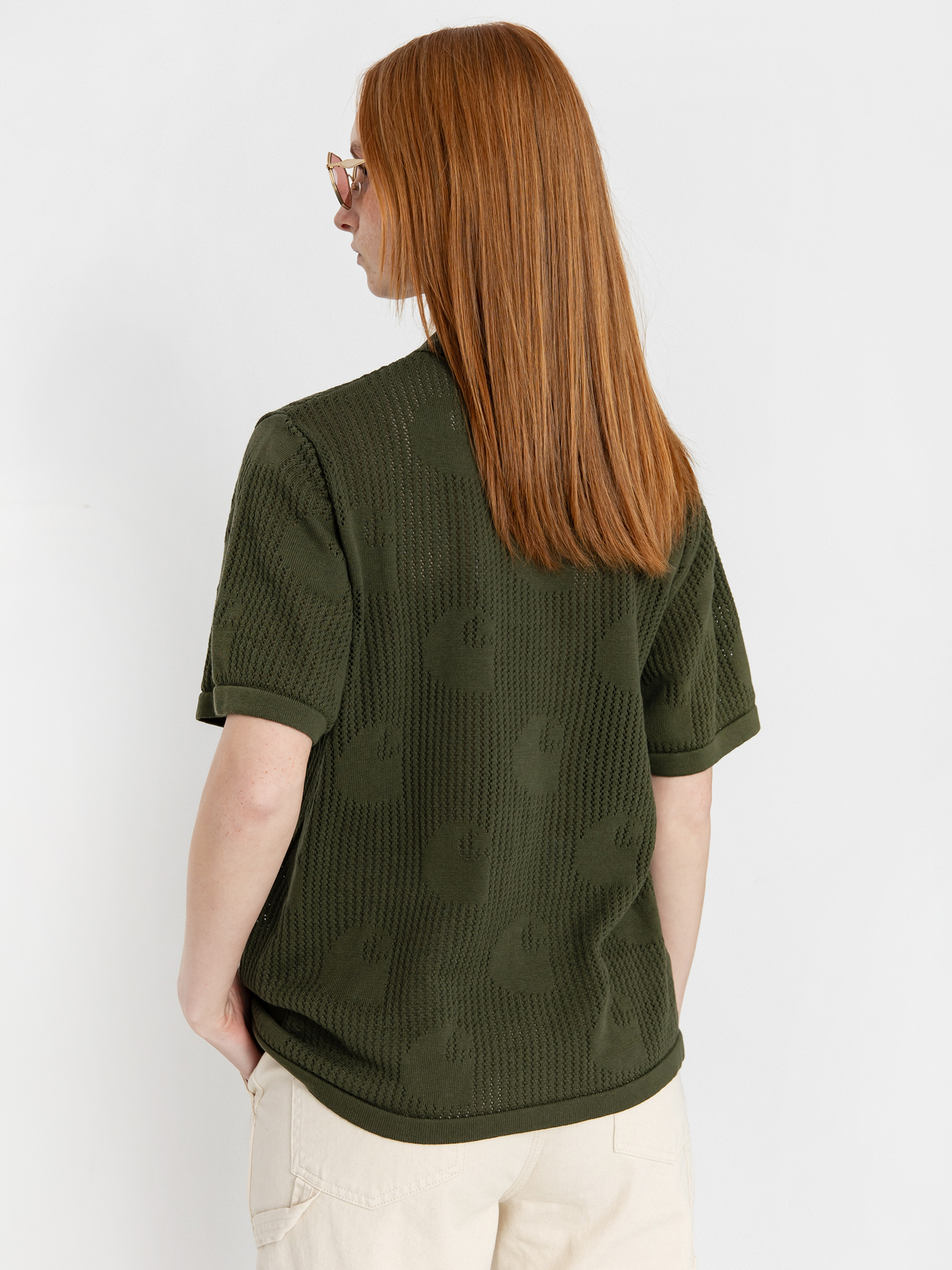 Carhartt WIP Hemd Temple Knit Wmn (dollar green)