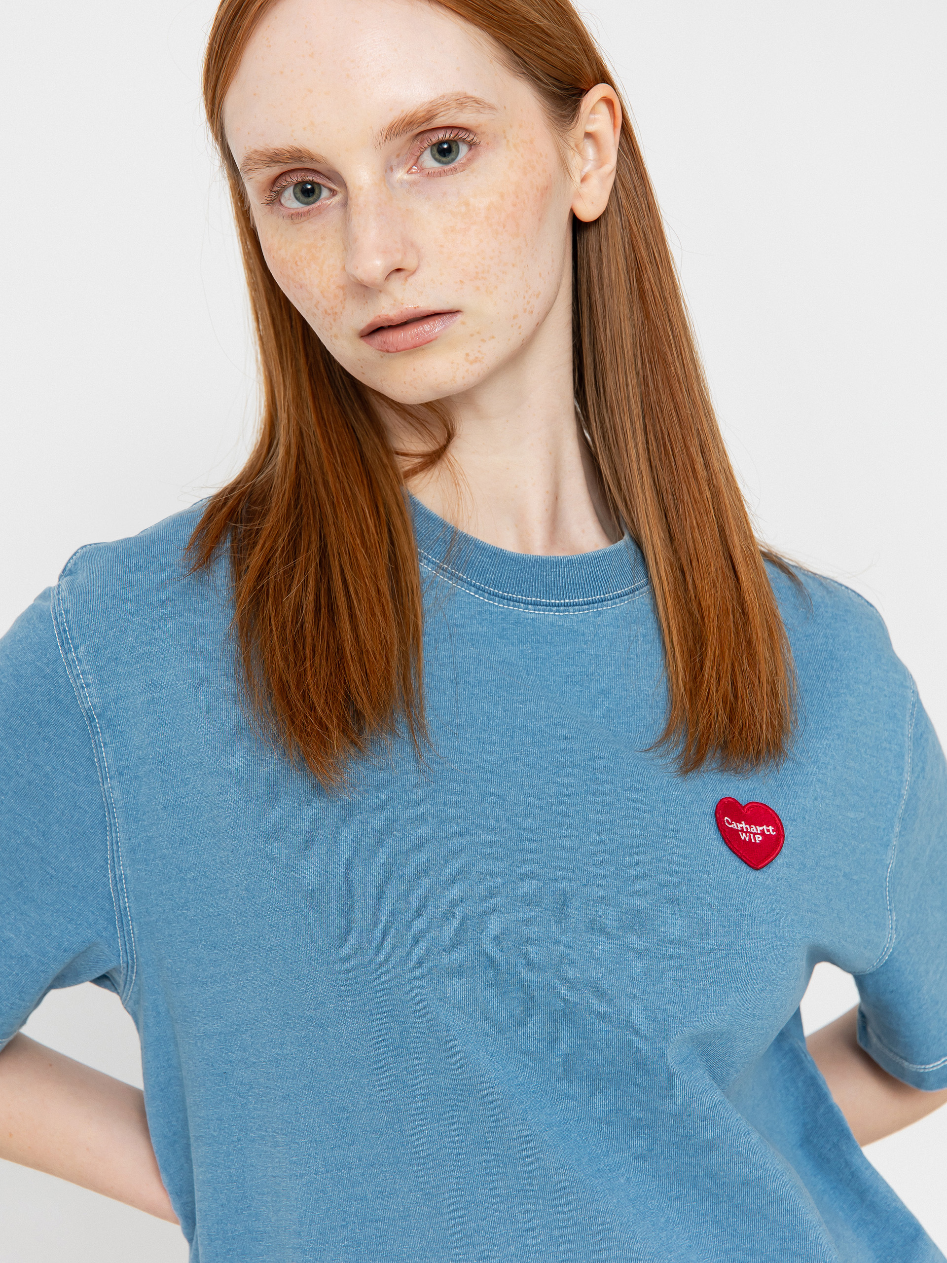 Carhartt WIP T-Shirt Ingo Wmn (light blue)