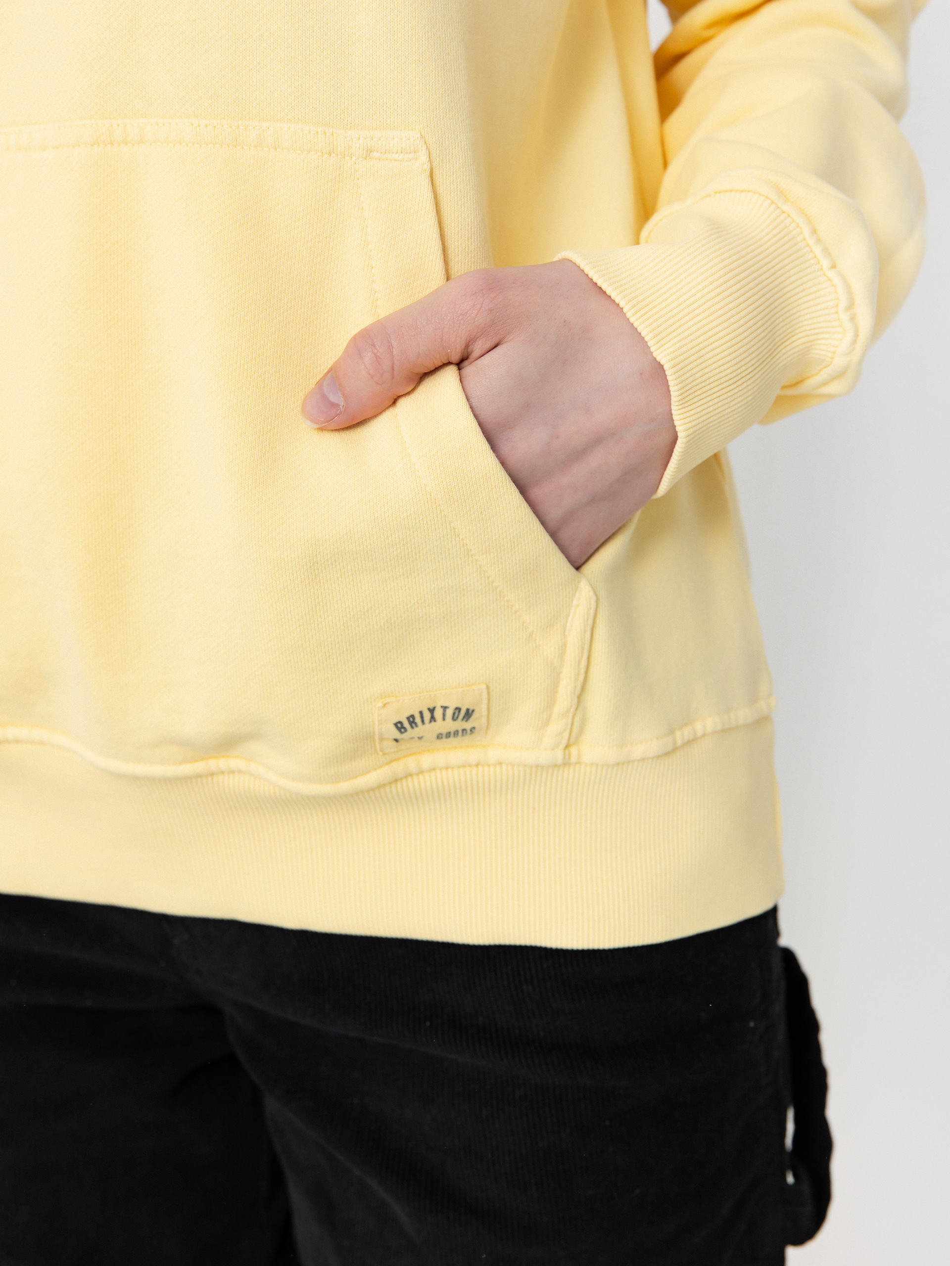 Brixton Cross Loop Ft HD Wmn Hoodie (panna cotta)