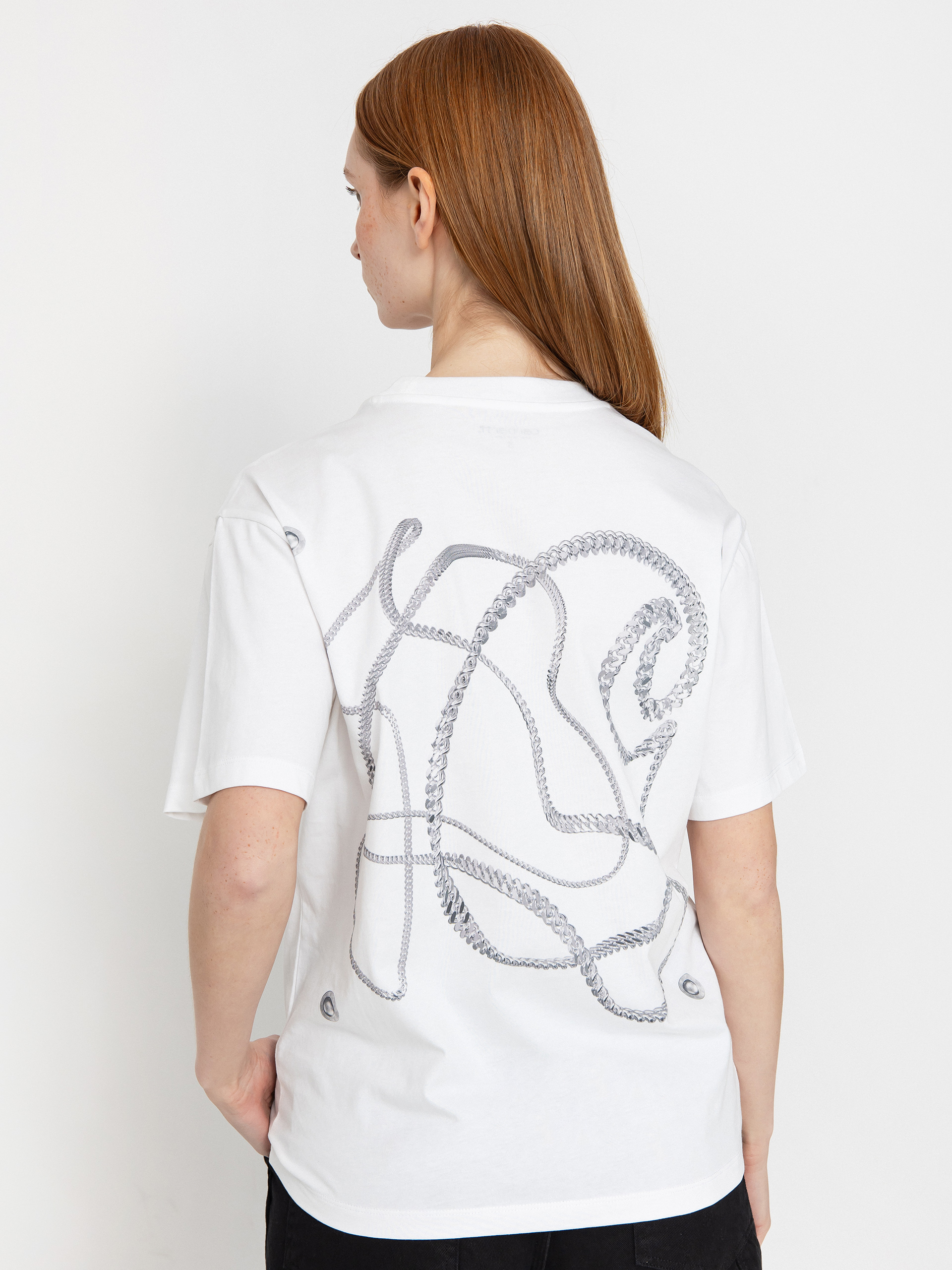 Carhartt WIP Chain Link Wmn T-Shirt (white/silver)