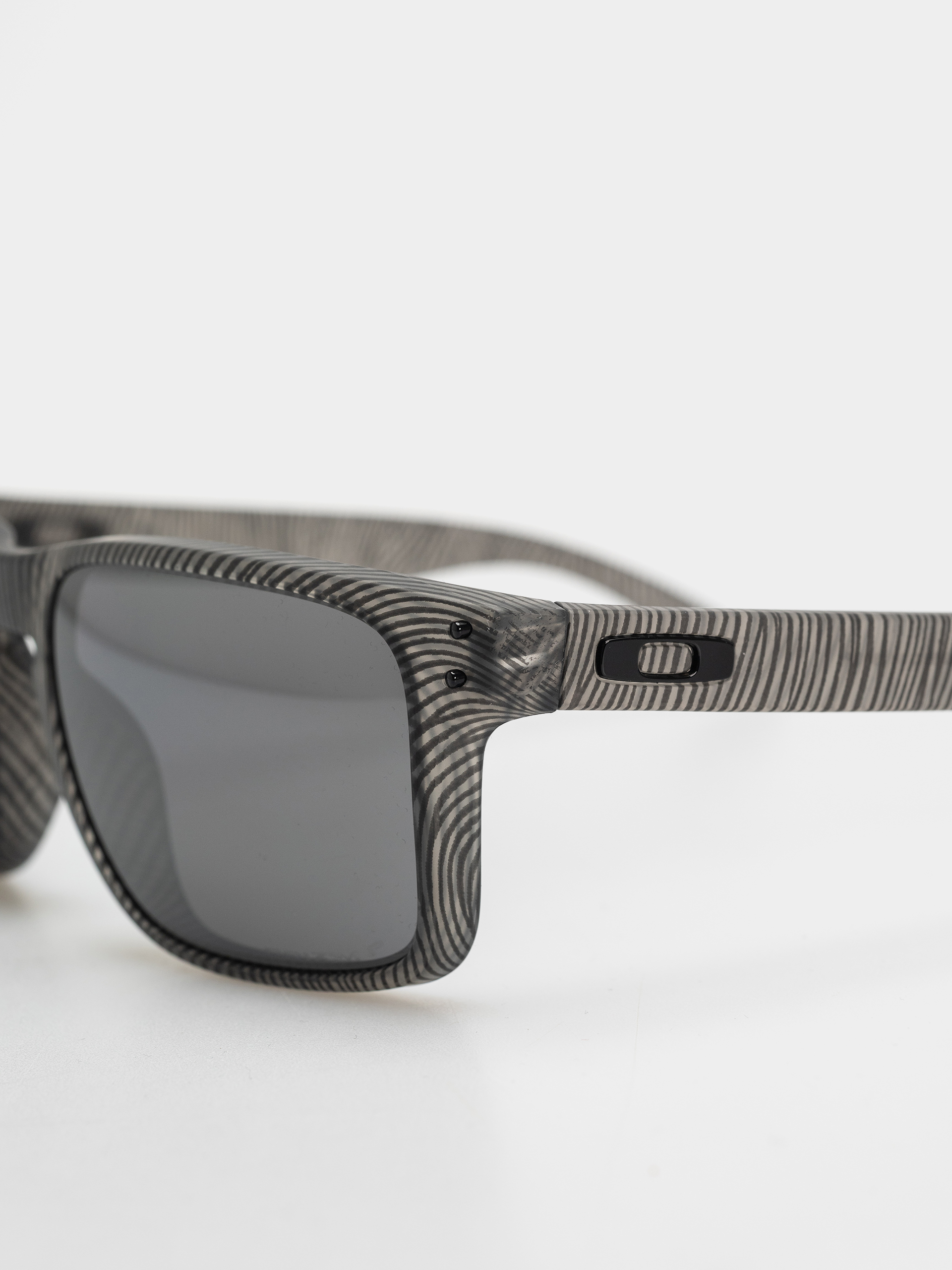 Oakley Sonnenbrille Holbrook XL (matte grey ink fingerprint/prizm black polar)