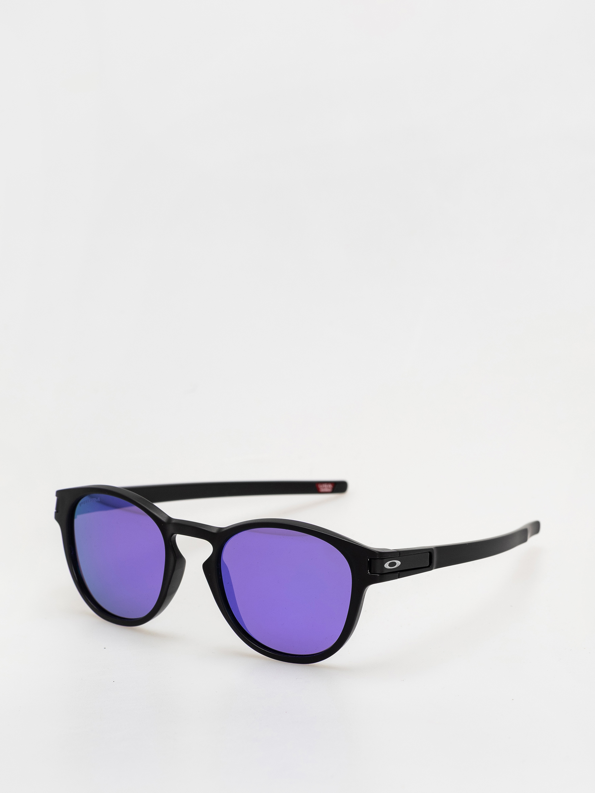 Oakley Latch Sunglasses (matte black/prizm violet)