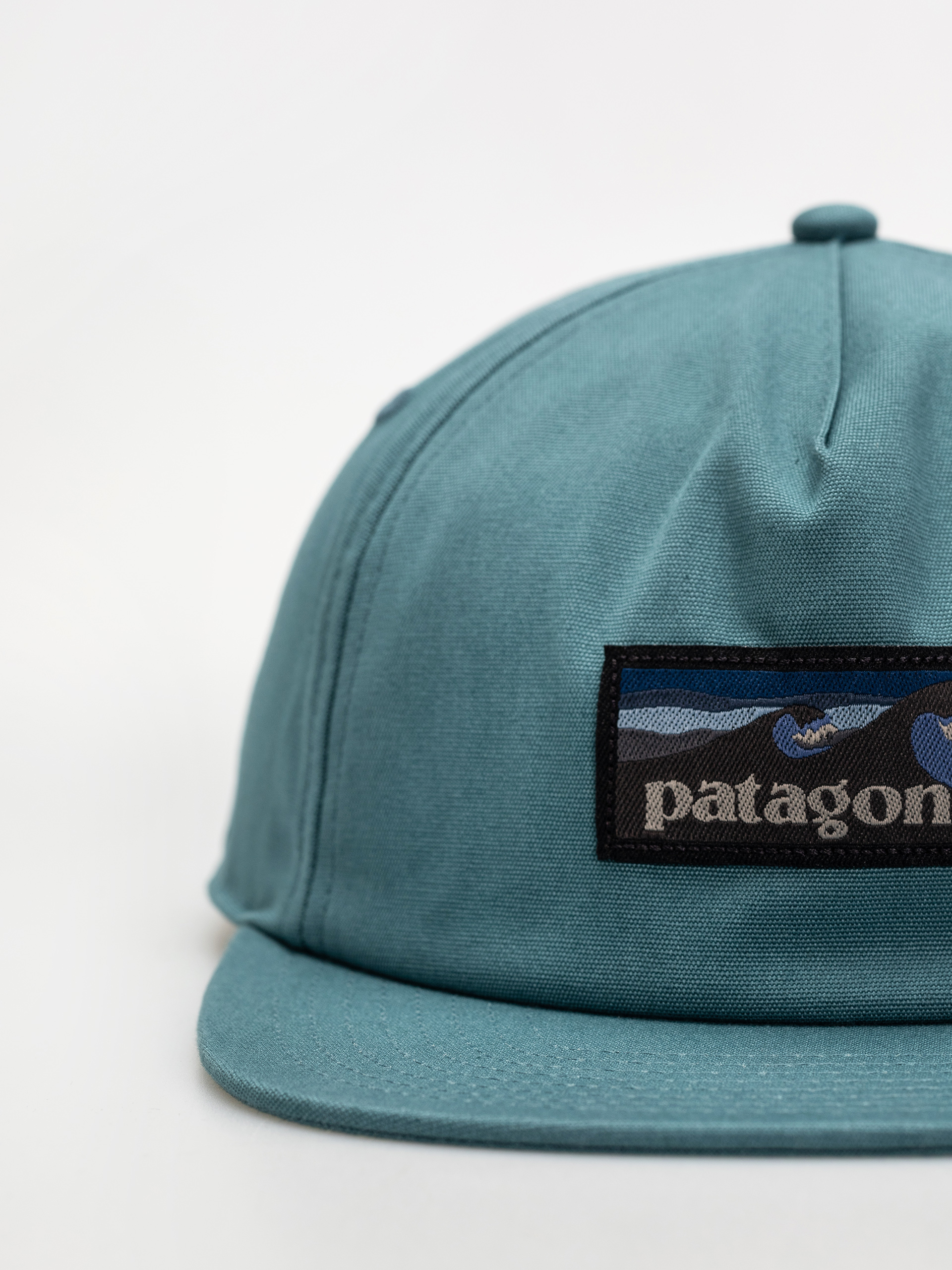 Patagonia Boardshort Label Funfarer Cap - green (wetland blue)