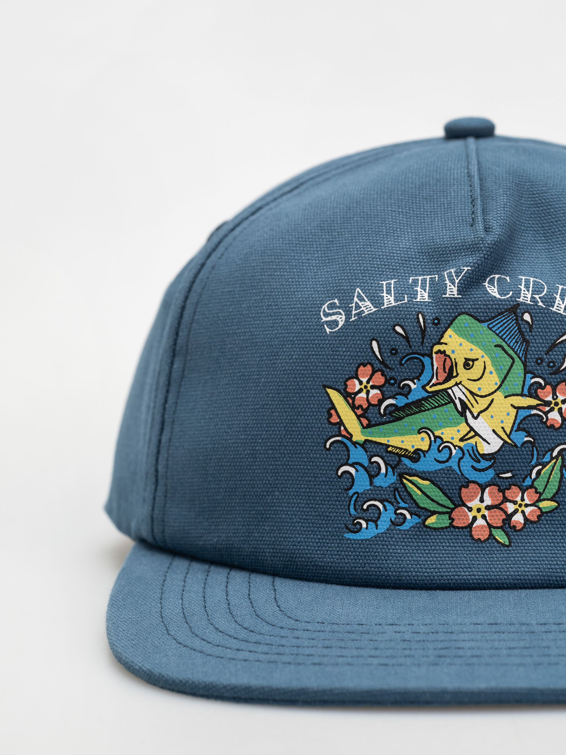 Salty Crew Hopper 5 Panel Cap (slate)