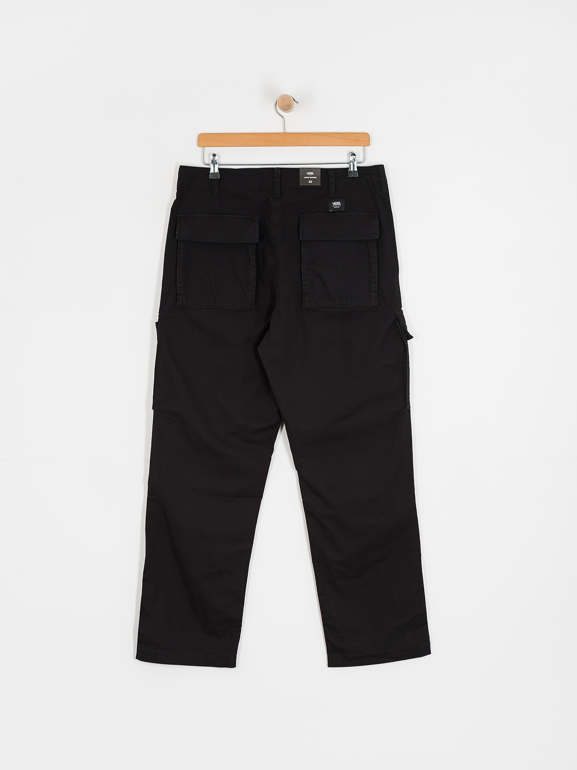 Vans Fatigue Cargo Loose Tapered Ripstop Hose (black)