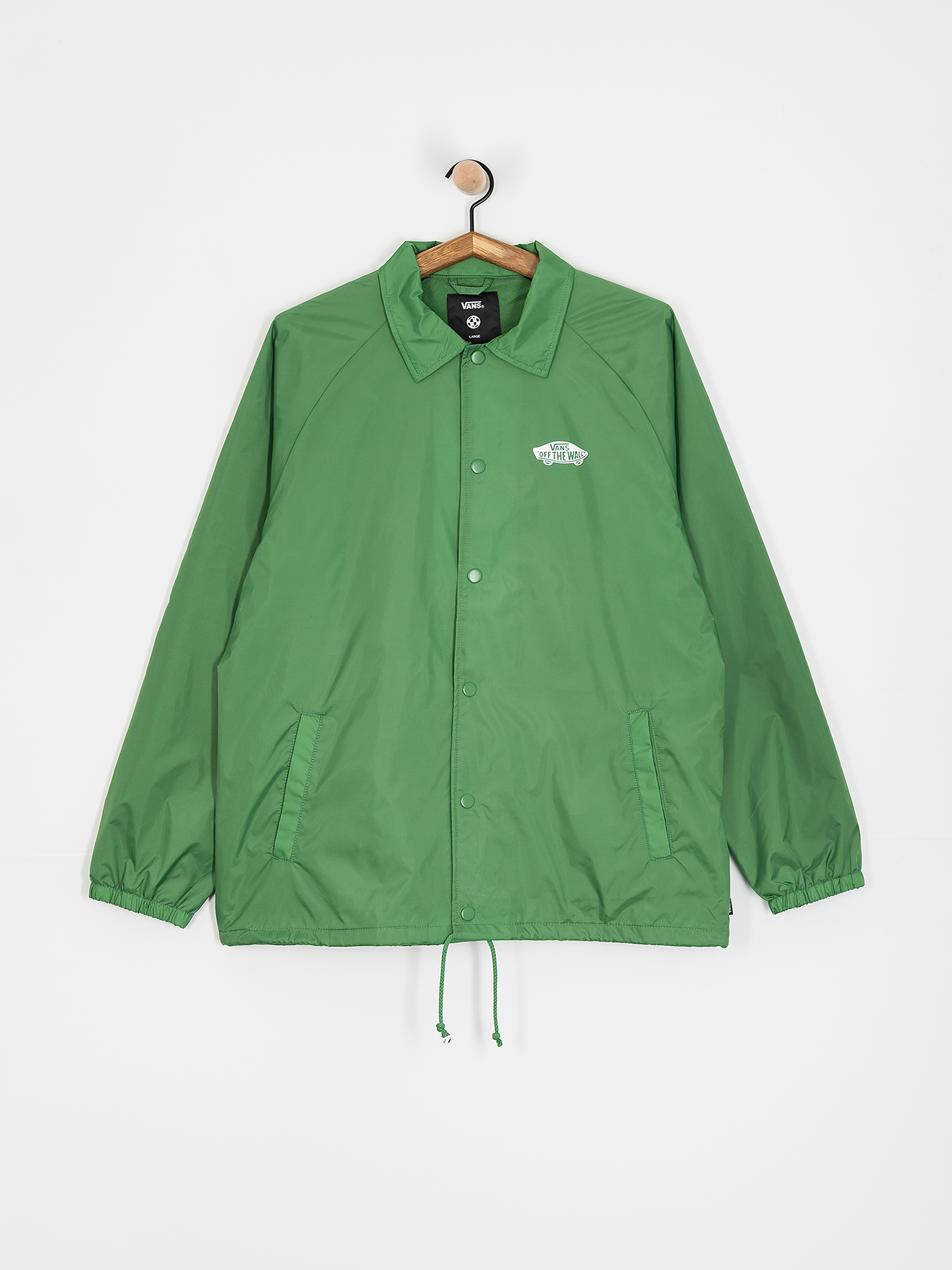 Vans Torrey Jacket Green Mサイズ コーチジャケット　裏起毛　超美品！ Buy Vans Mens Torrey Coaches Jacket Fairway