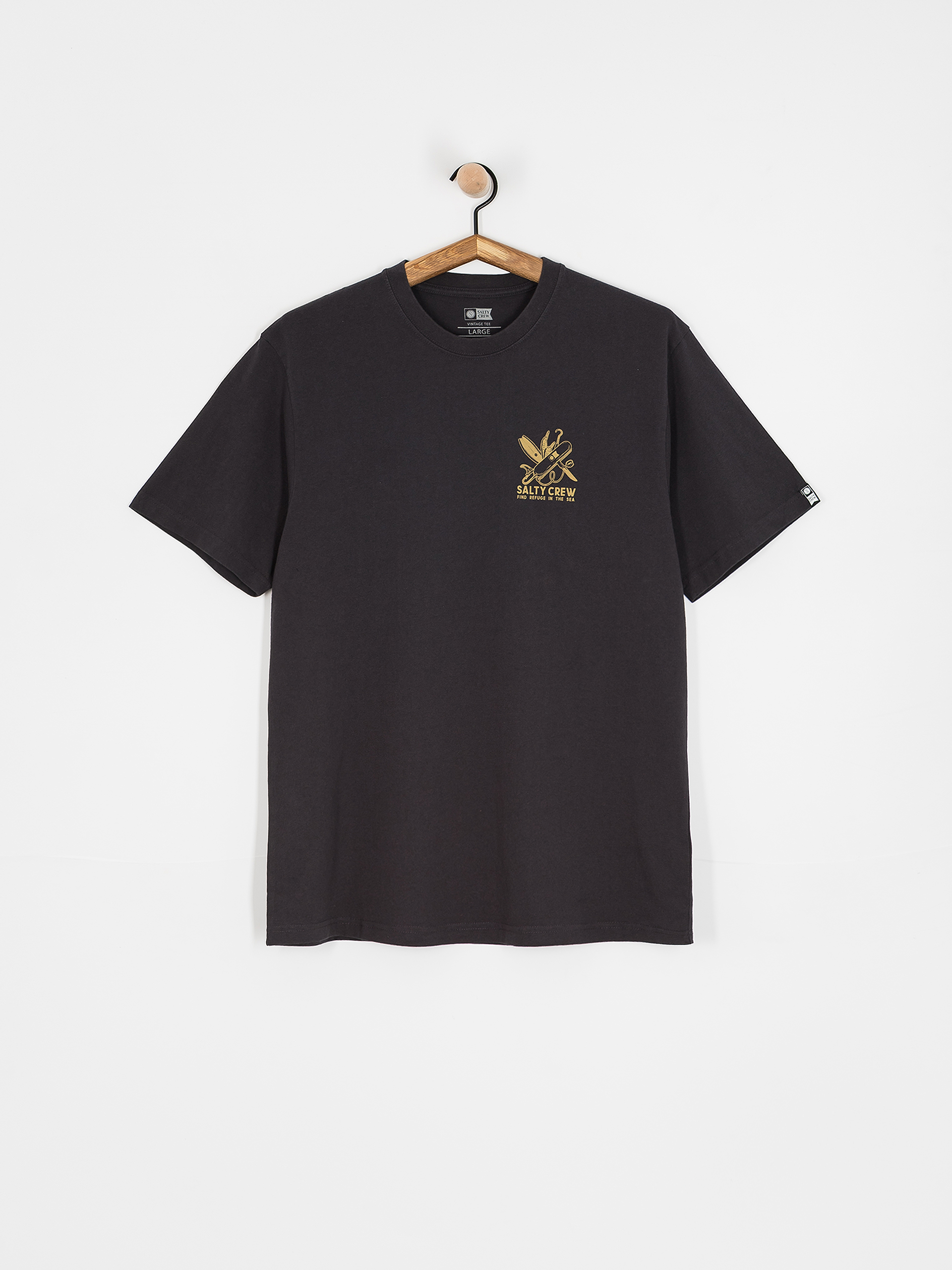 Salty Crew Pocket Knife Vintage T-Shirt (vintage black)
