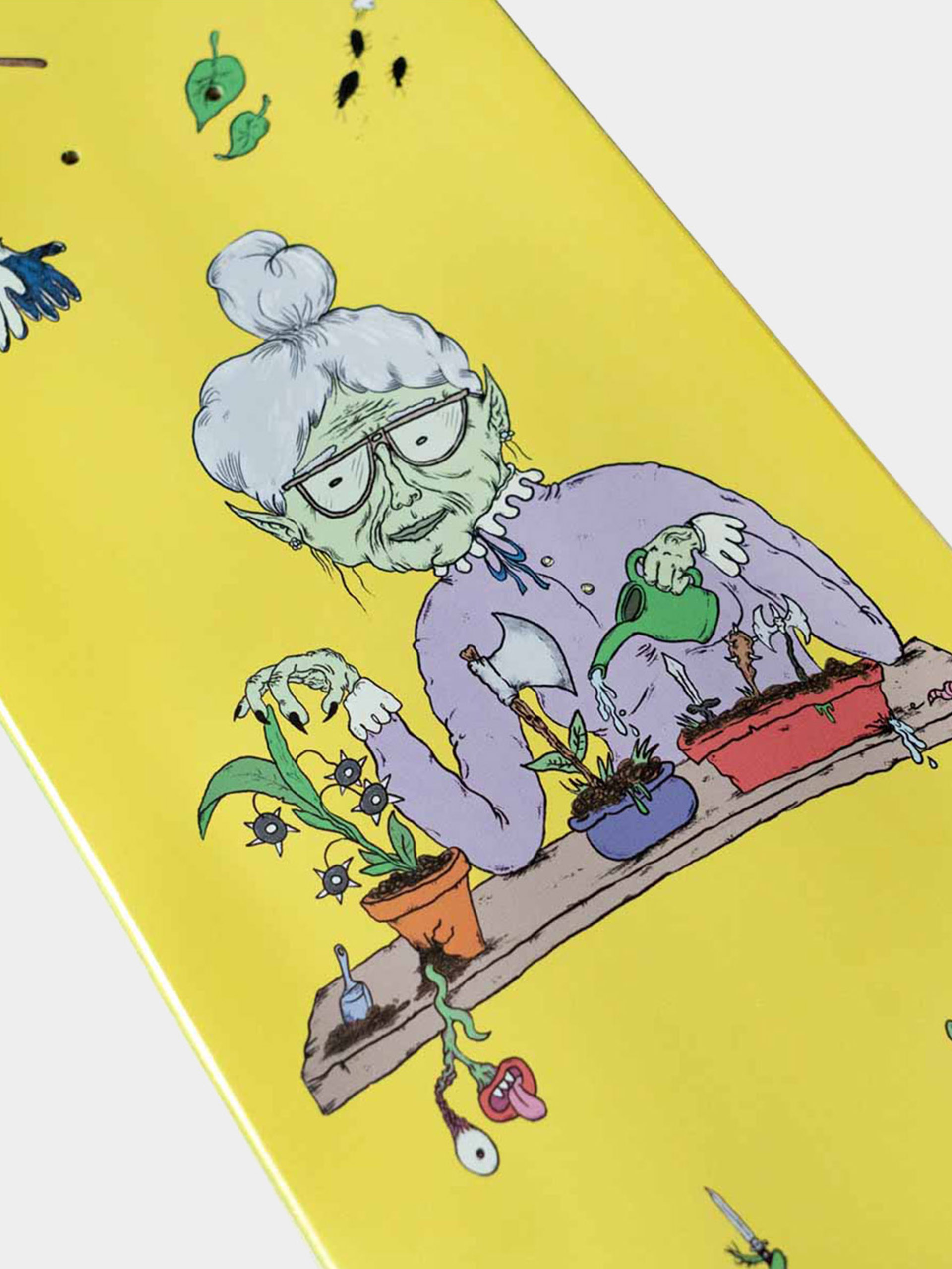 Youth Skateboards Deck Bummers Twoja Babka (olive)