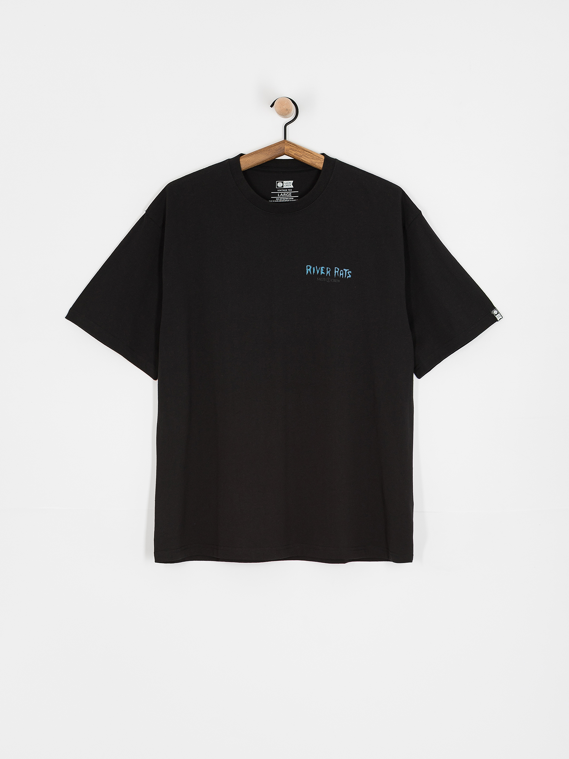 Salty Crew River Rats T-Shirt (black)
