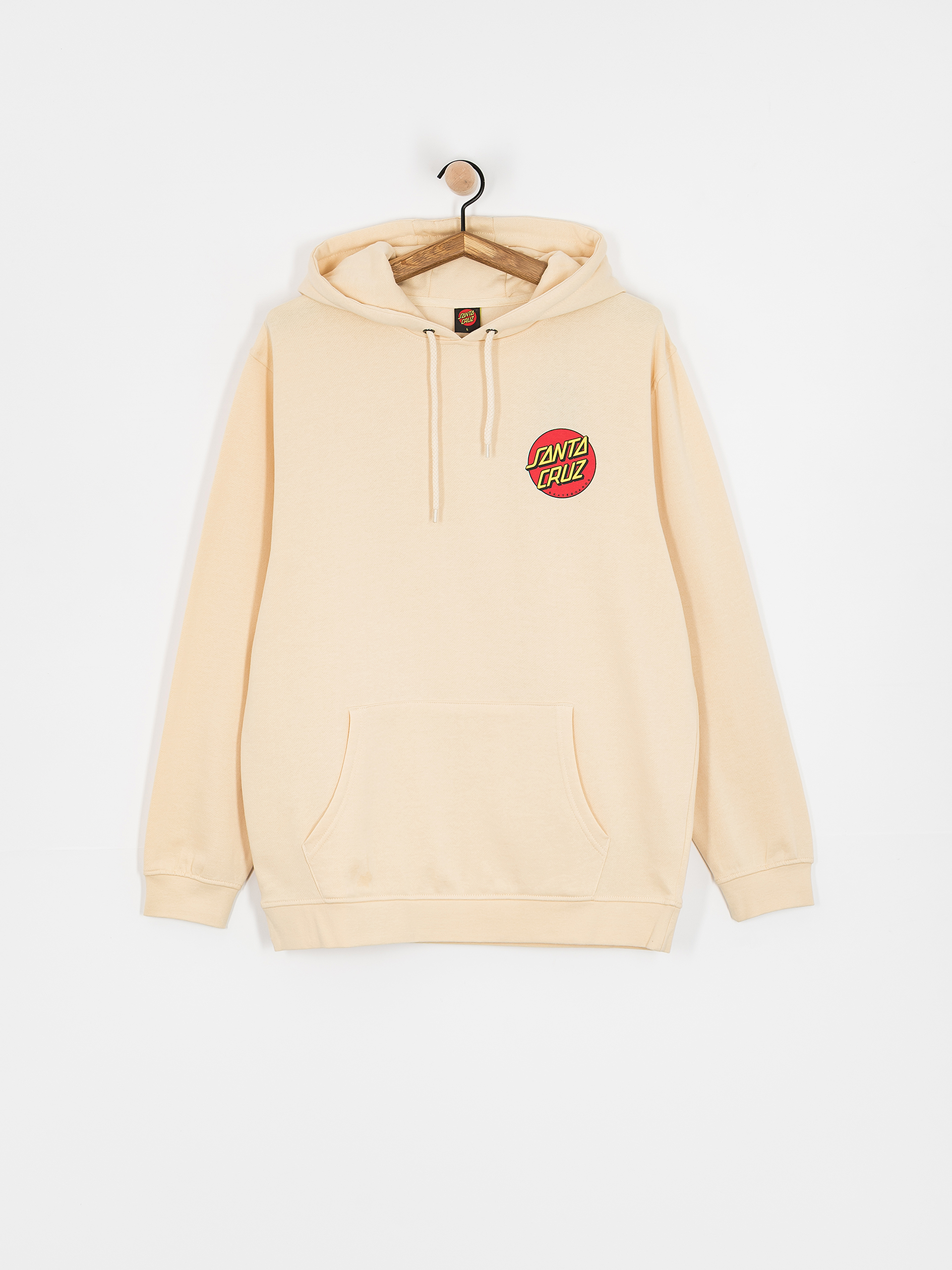 Santa Cruz Classic Dot Chest HD Hoodie - beige (blond wood) Santa Cruz Classic Dot Chest HD Hoodie - beige (blond wood)