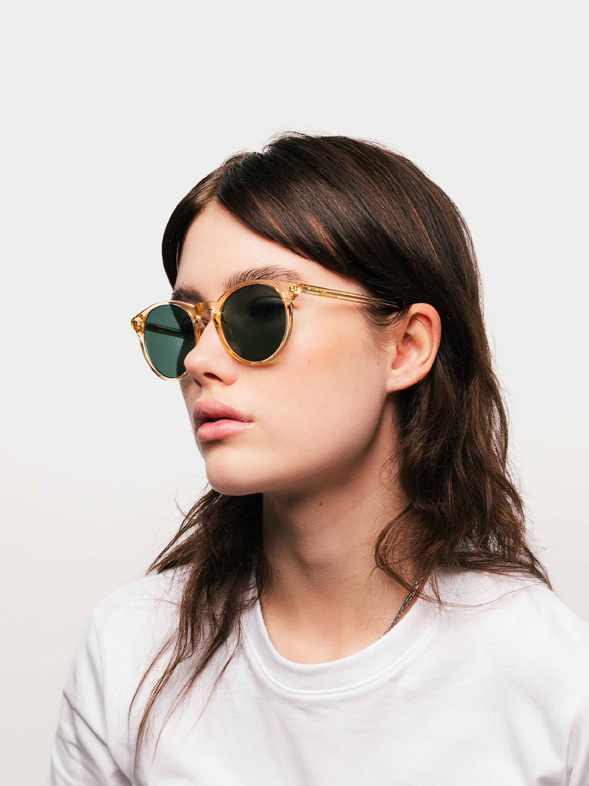 MessyWeekend Sunglasses New Depp (champagne/green)