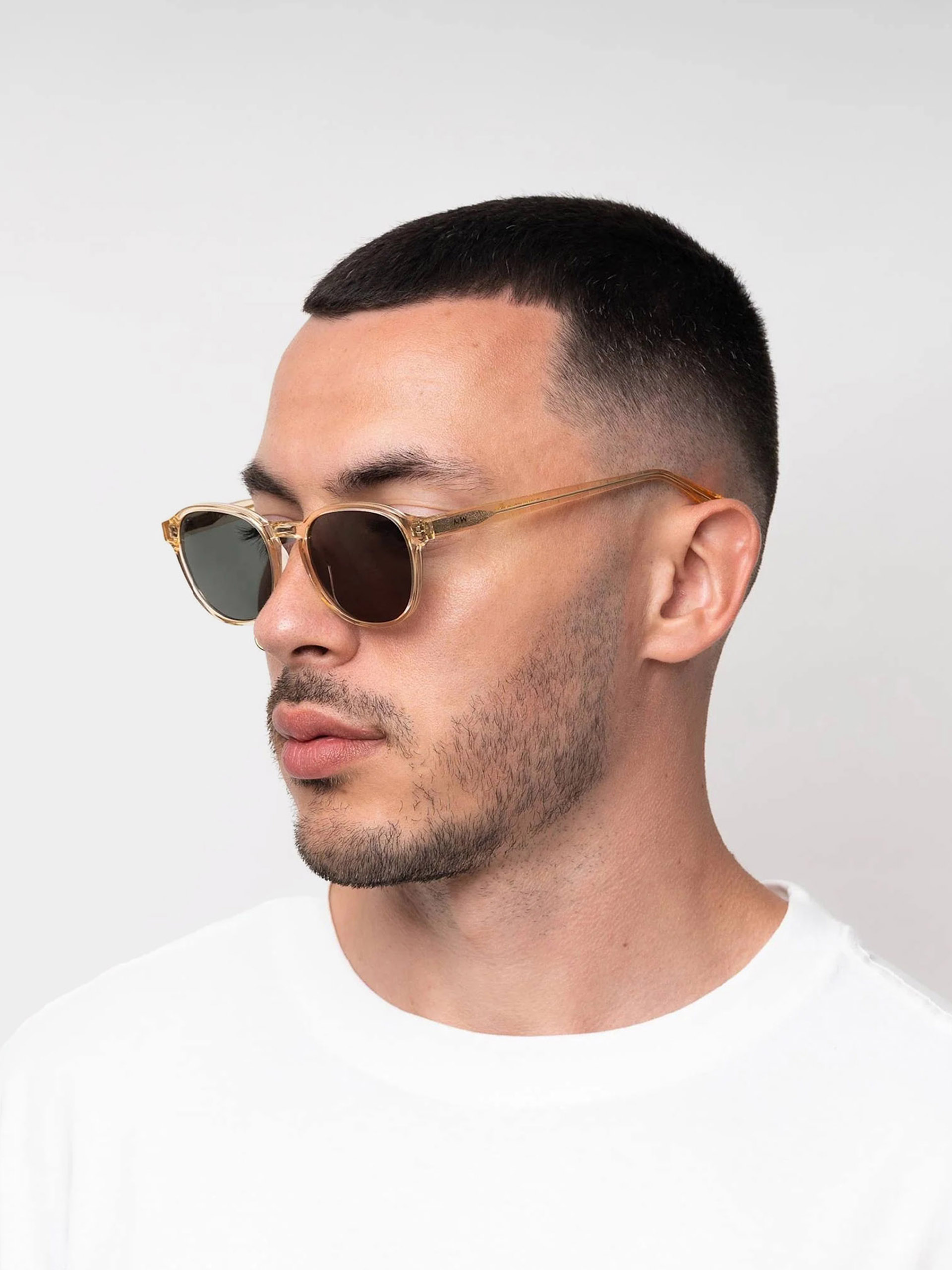 MessyWeekend Sonnenbrille Ryan (champagne/green)