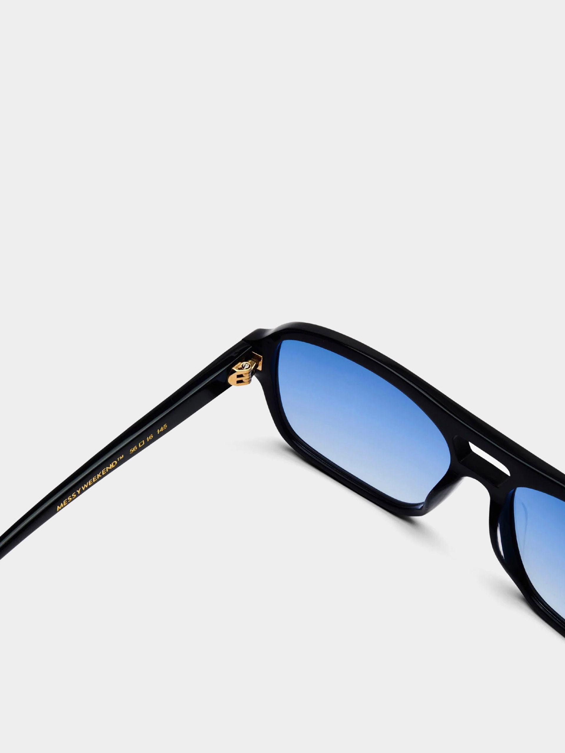 MessyWeekend Sunglasses Burt (black/gradient blue)