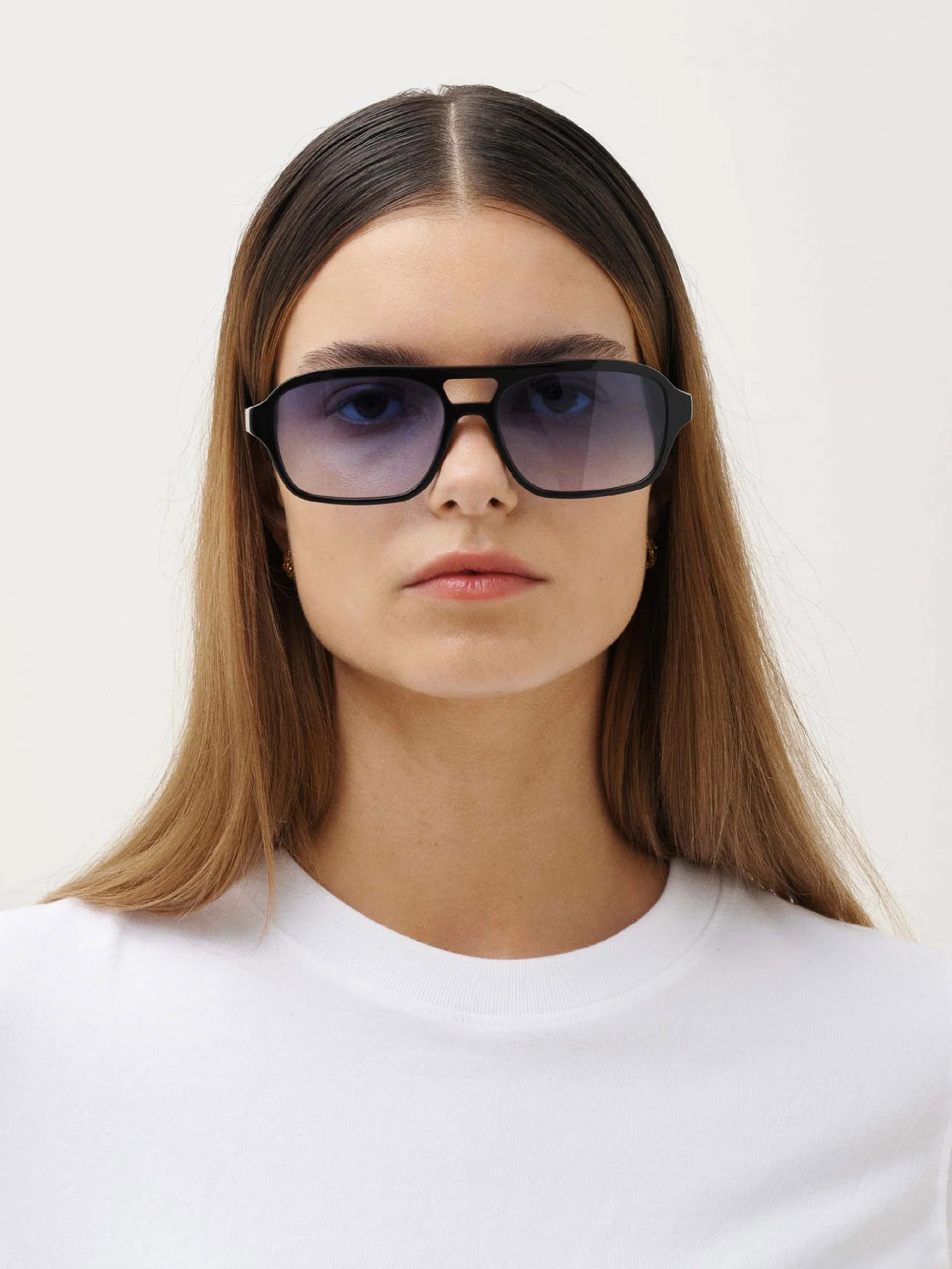 MessyWeekend Sunglasses Burt (black/gradient blue)