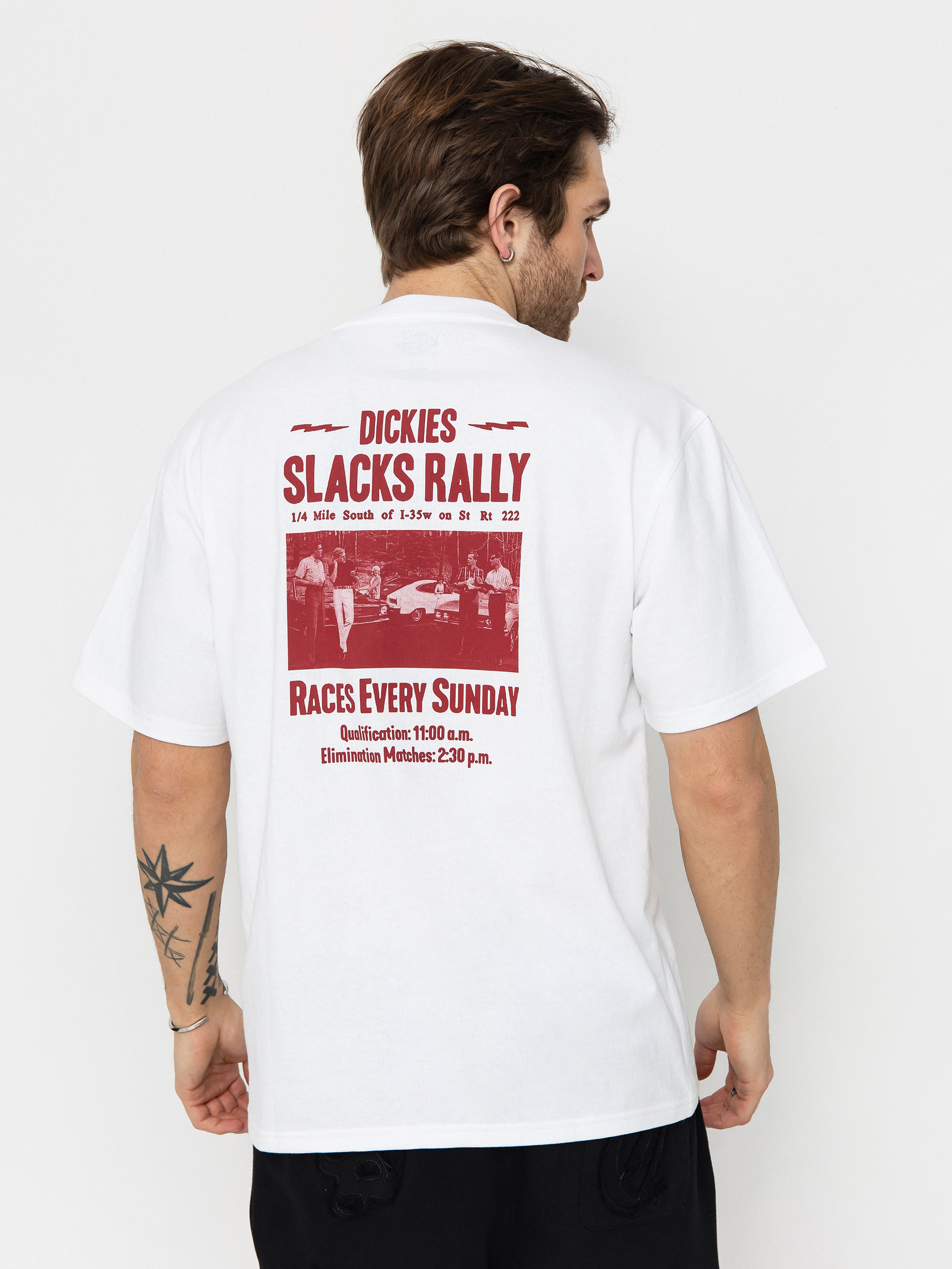 Dickies Slacks Rally T-Shirt (white)