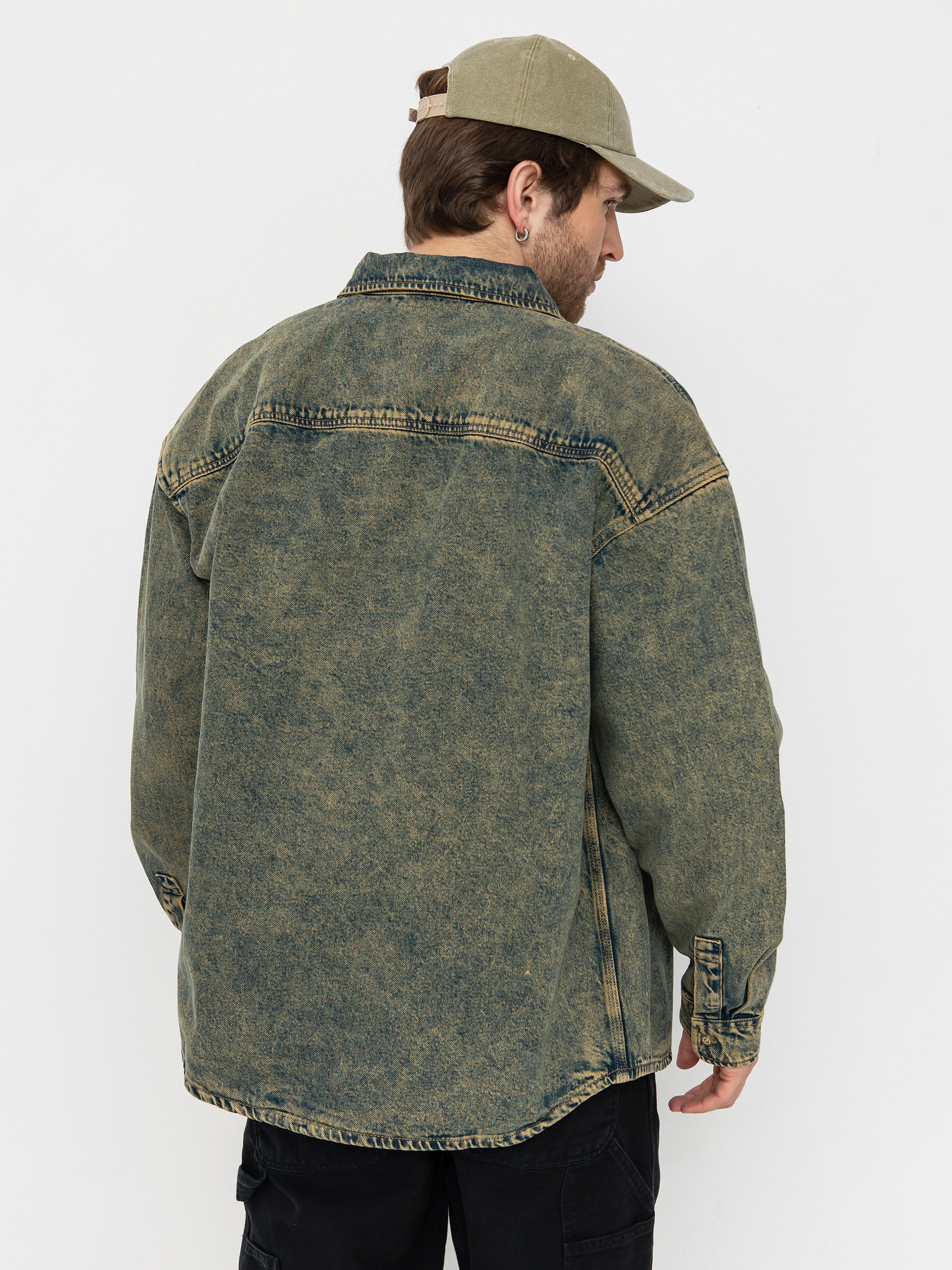 Dickies Houston Hemd (yellow fade indigo)