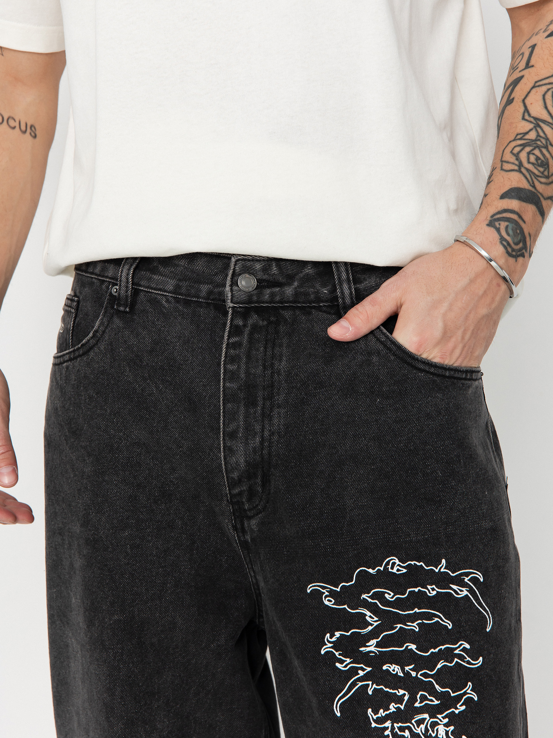 Wasted Paris Varg Casper Hose (faded black)