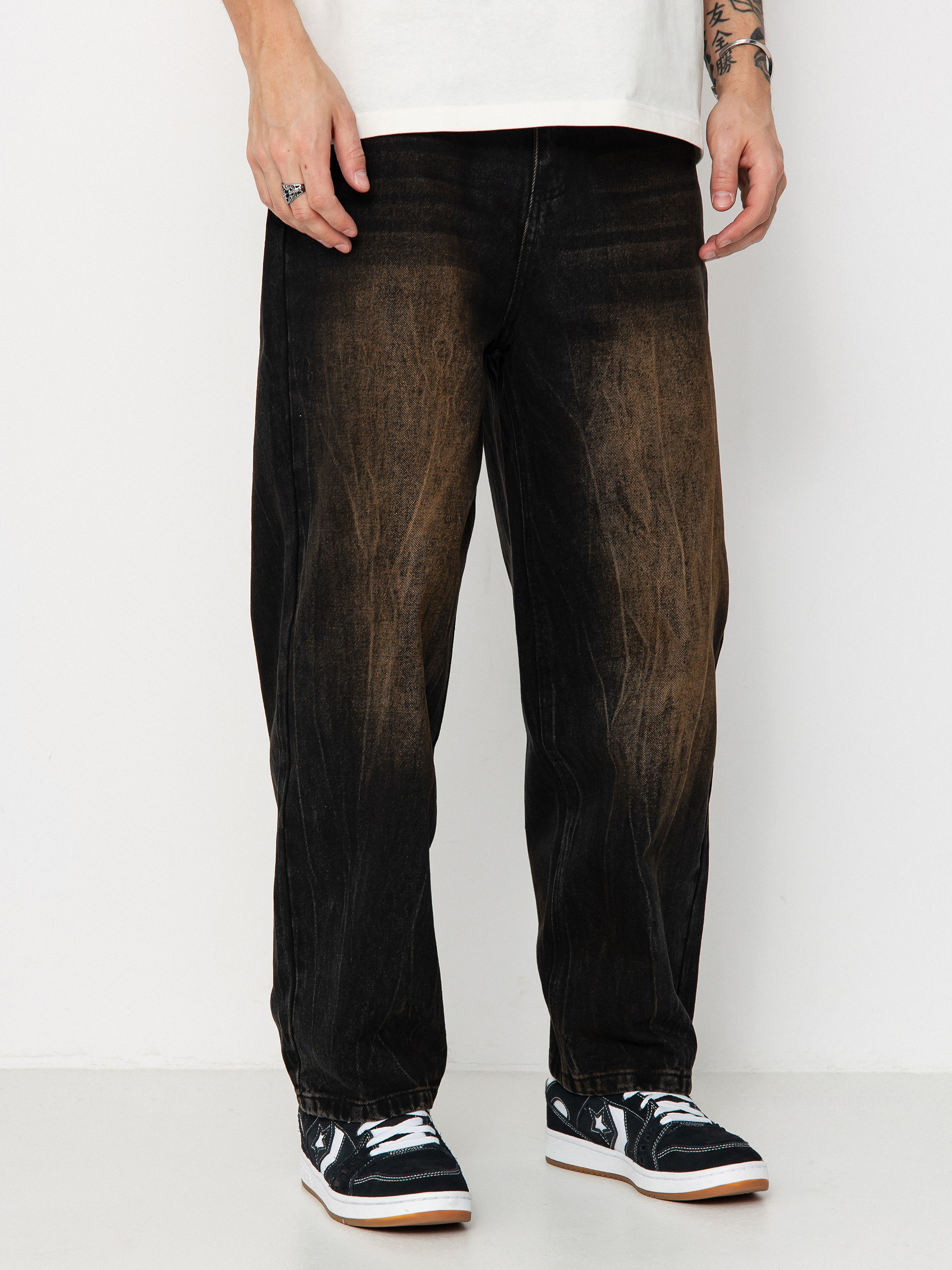 Wasted Paris Sandblast Casper Pants (faded black)