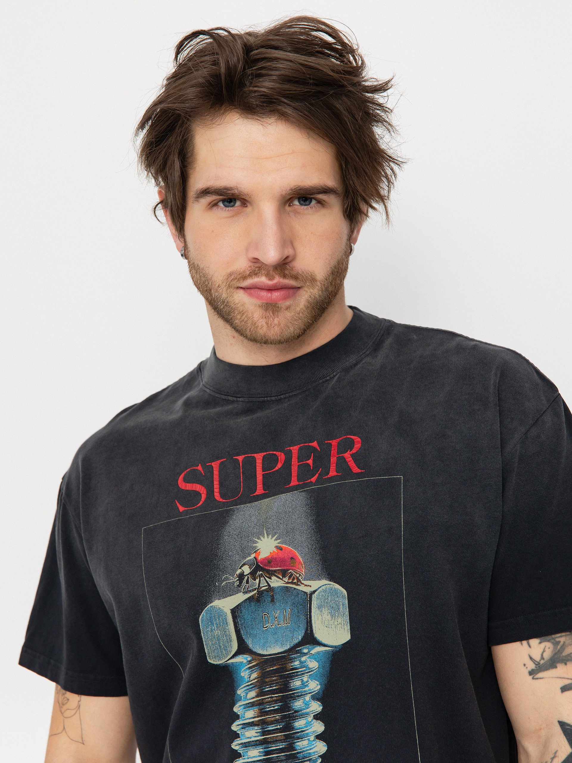 Deus Ex Machina Divine Connection T-Shirt (anthracite)