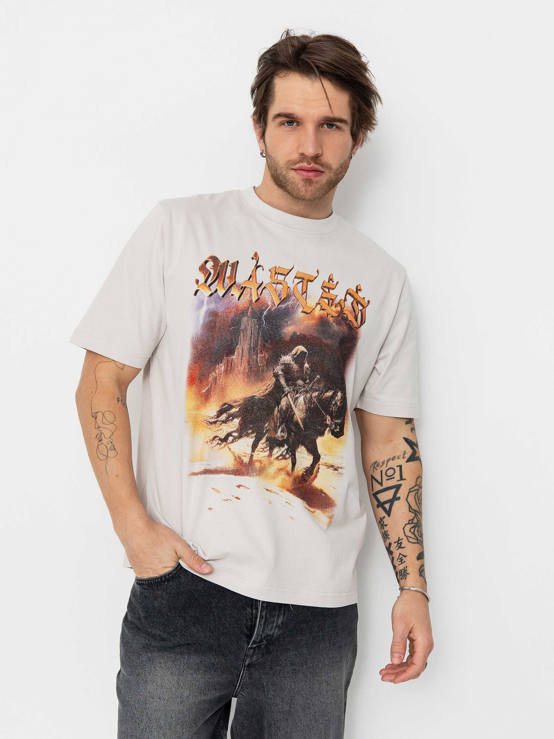WASTED PARIS ウェイステッドパリス / Hell Gate T-Shirt Wasted Paris T-Shirt Hell Gate - black (faded black)