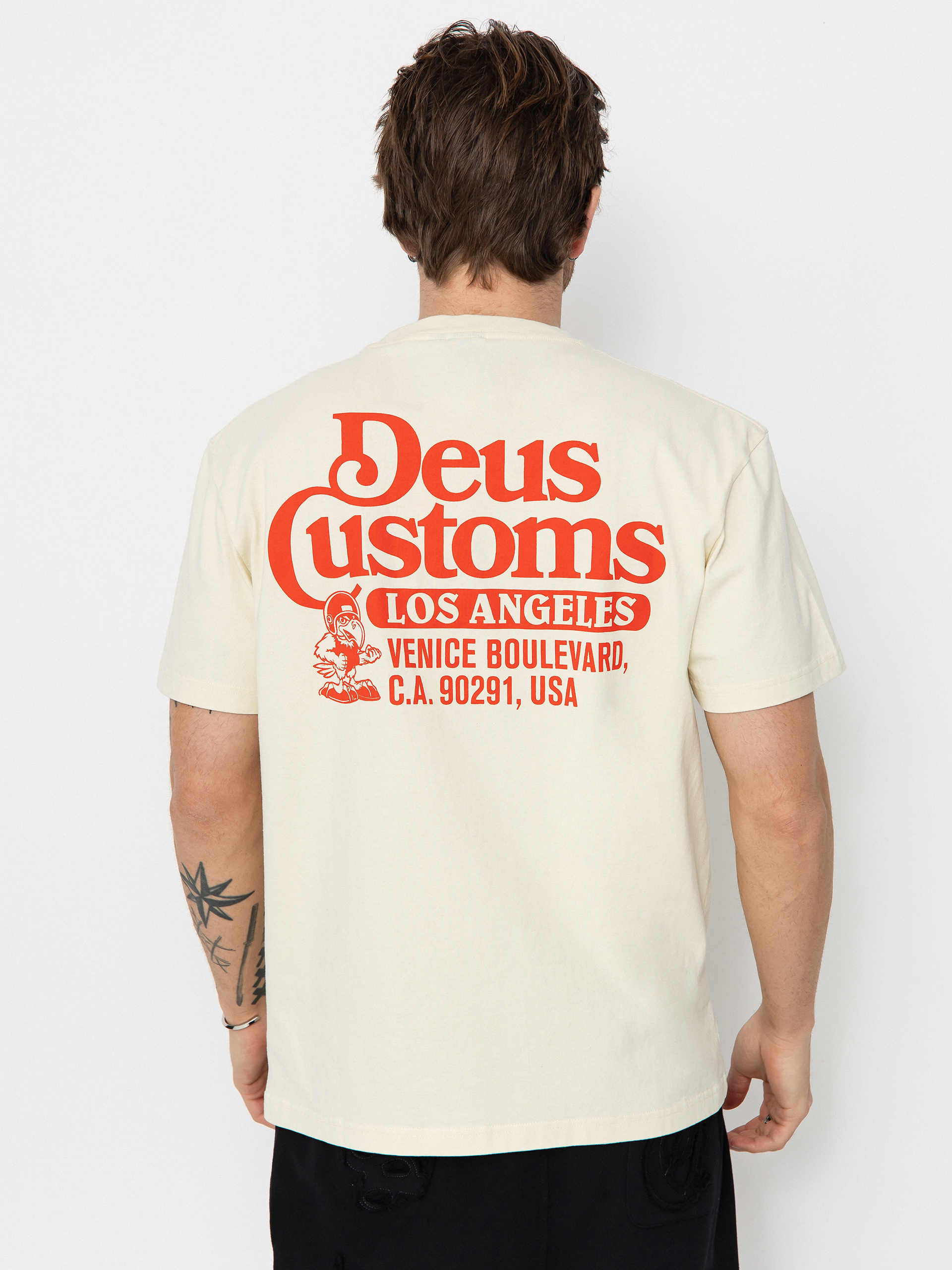 Deus Ex Machina Raptor T-Shirt - white (dirty white)