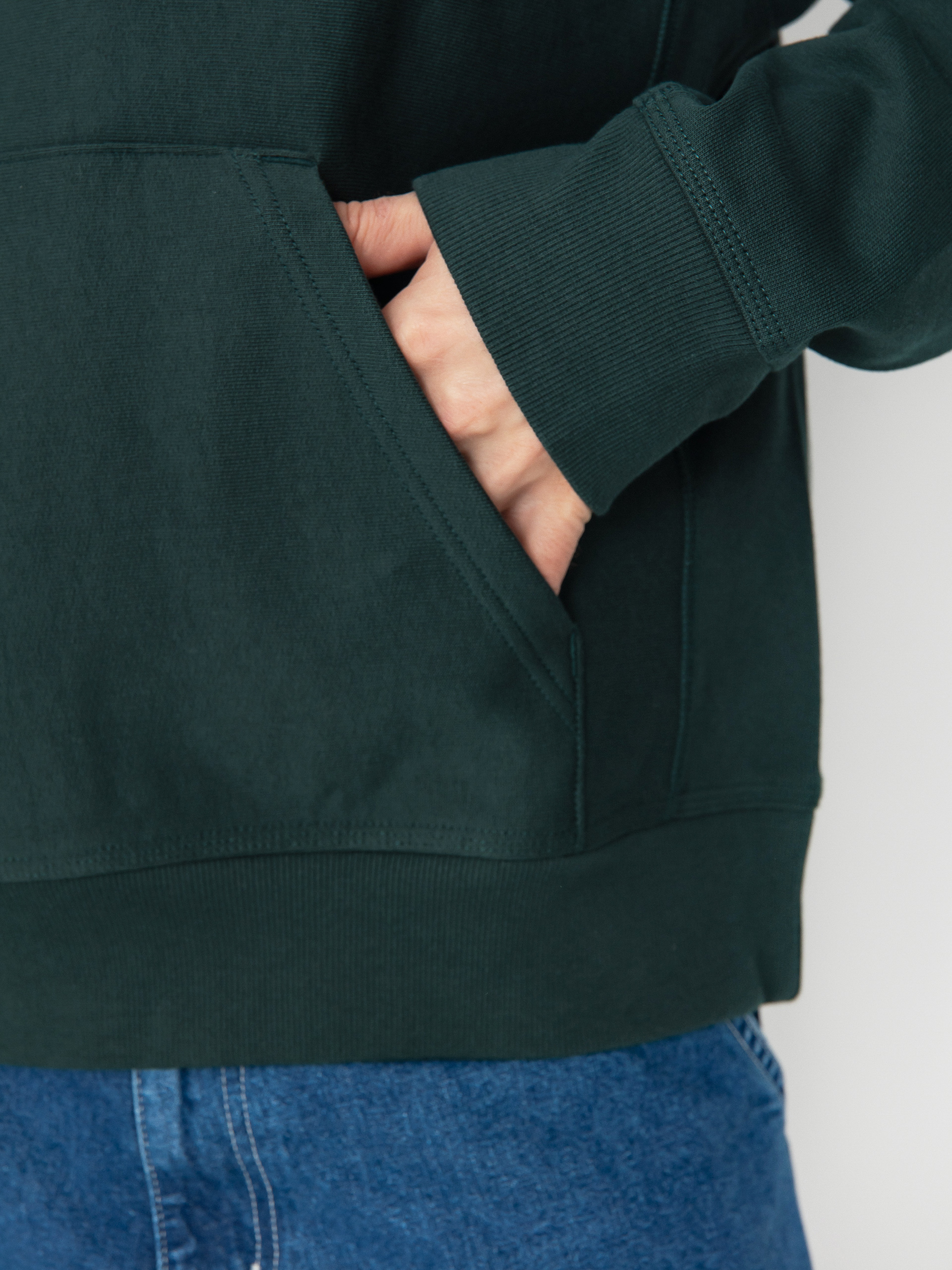 Carhartt WIP American Script HD Hoodie (conifer)