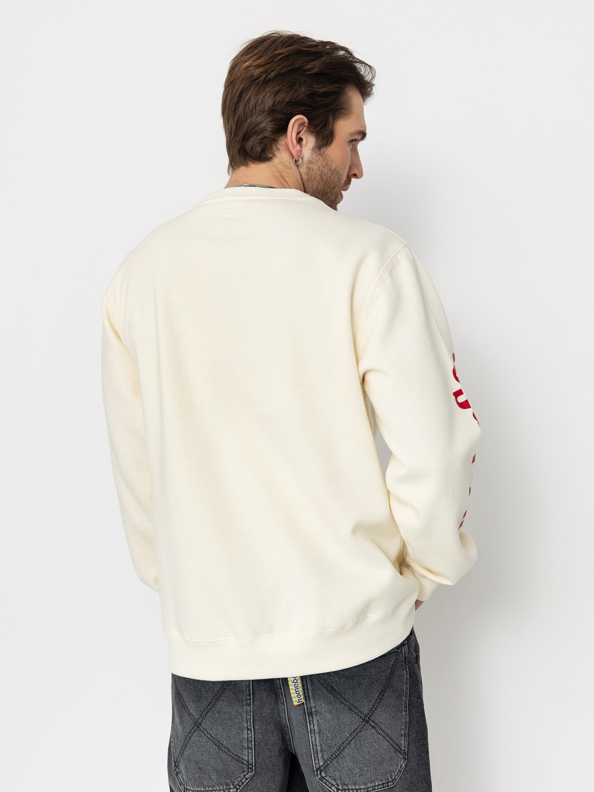 Brixton Inwood Crew Sweatshirt (egret white)