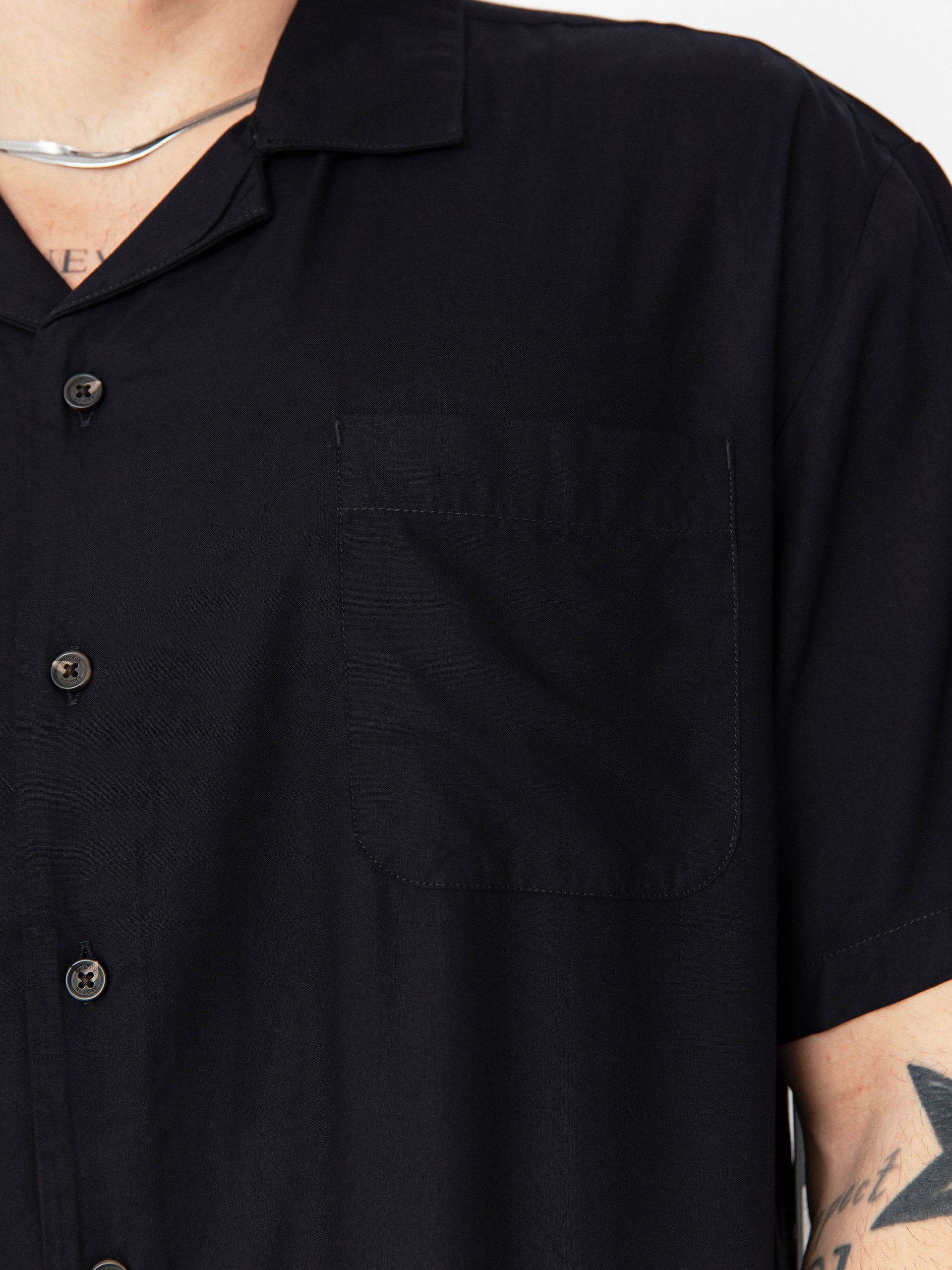 Brixton Bunker Shirt (black)