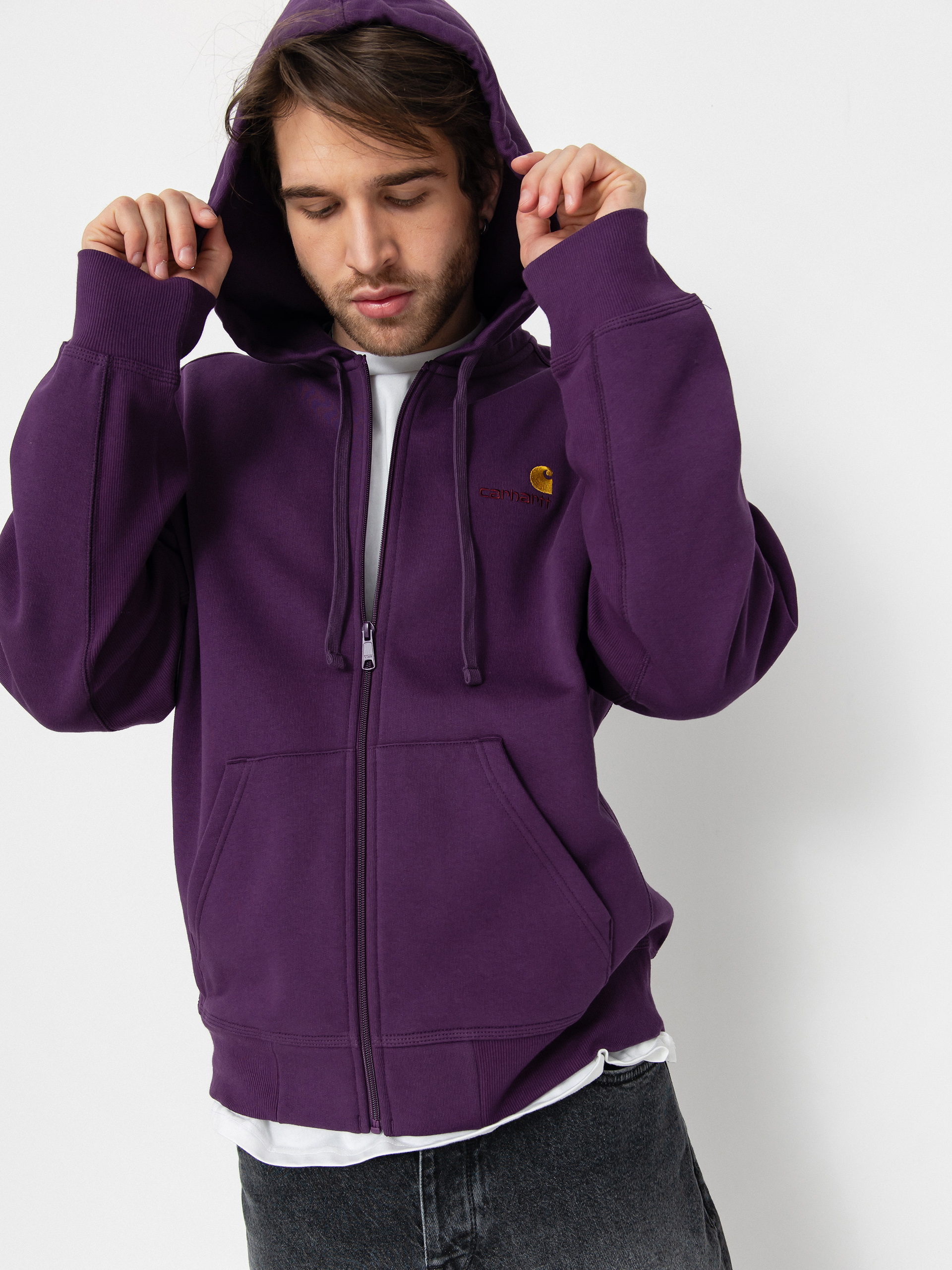 Carhartt WIP American Script ZHD Hoodie (huckleberry)