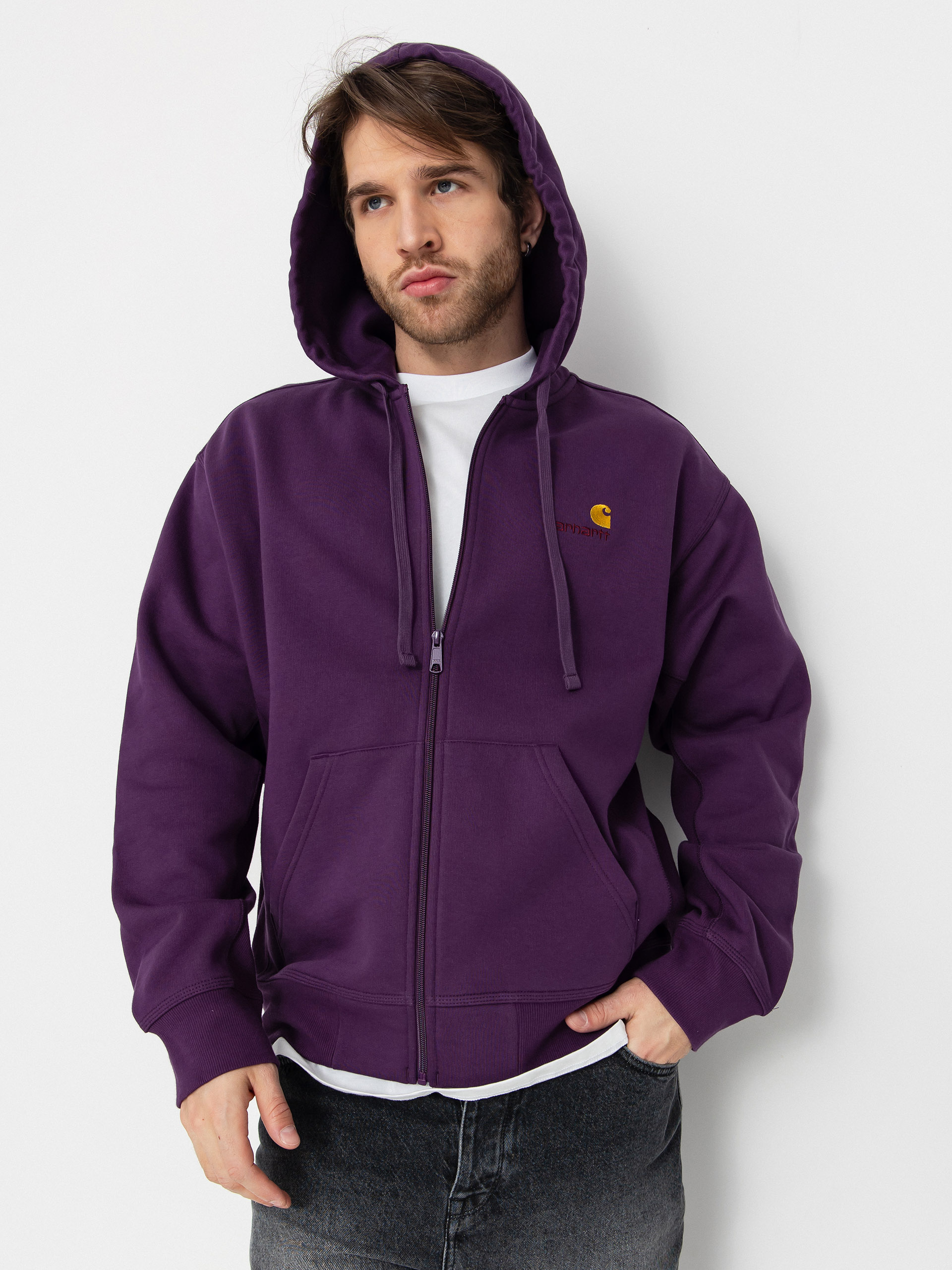 Carhartt WIP American Script ZHD Hoodie (huckleberry)