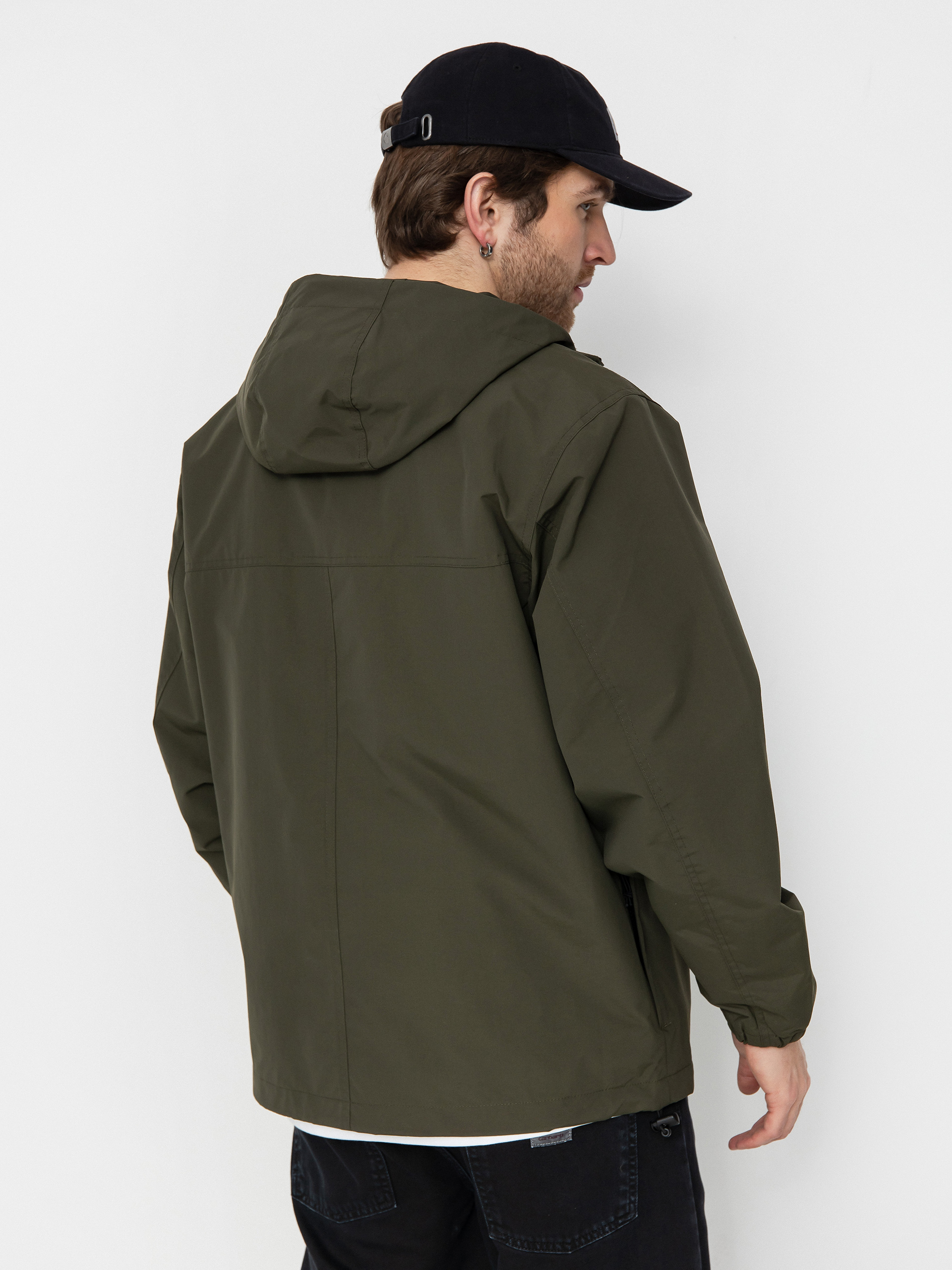 Carhartt WIP Windbreaker Jacket (turtle/white)