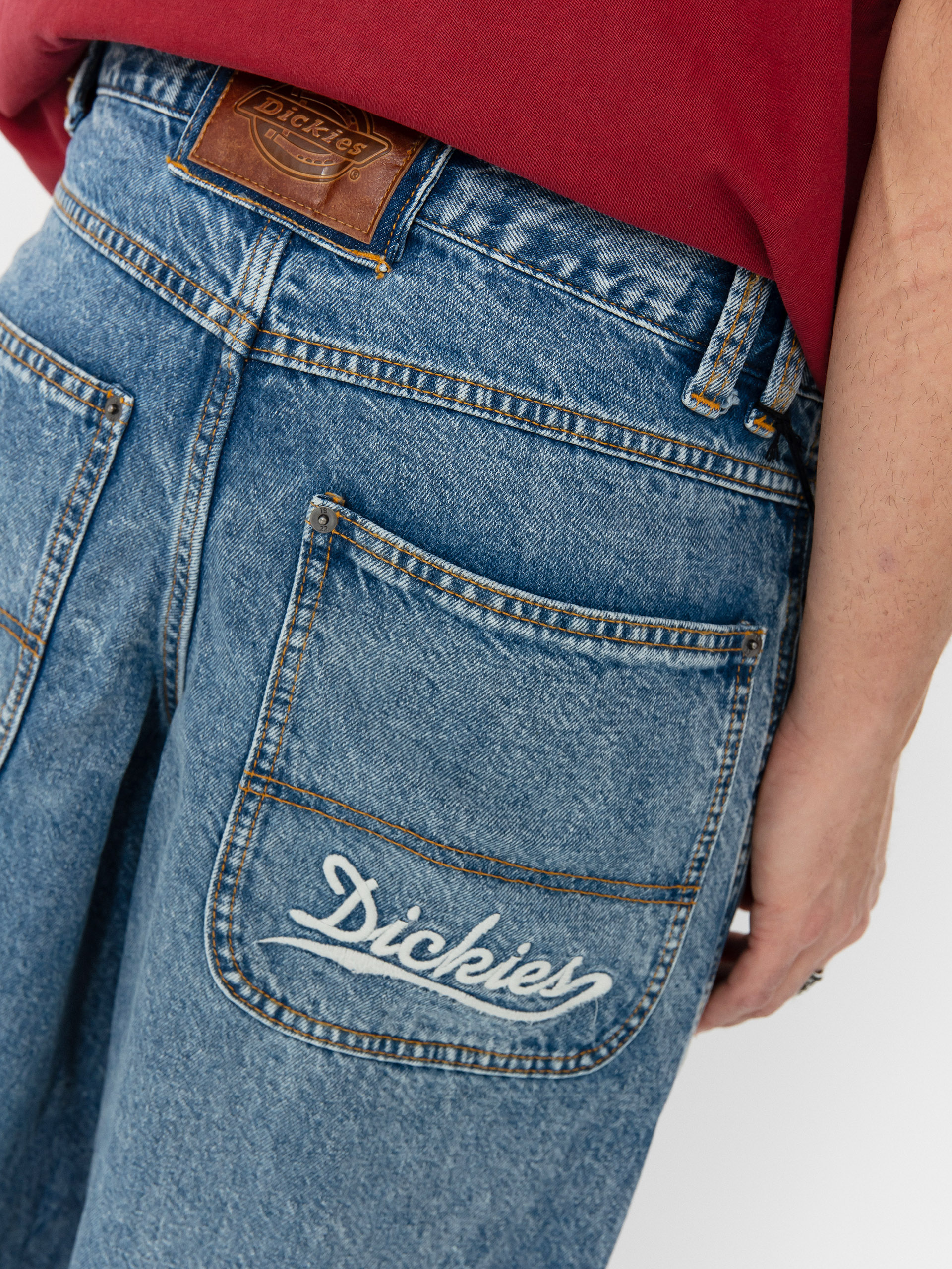 Dickies Loose Wave Pants (rinsed blue w/fade)