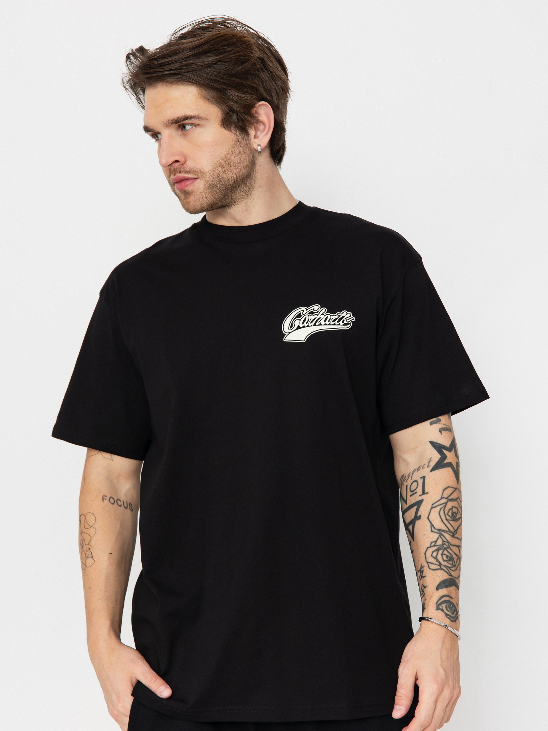 Carhartt WIP Logo T-Shirt - black (black)
