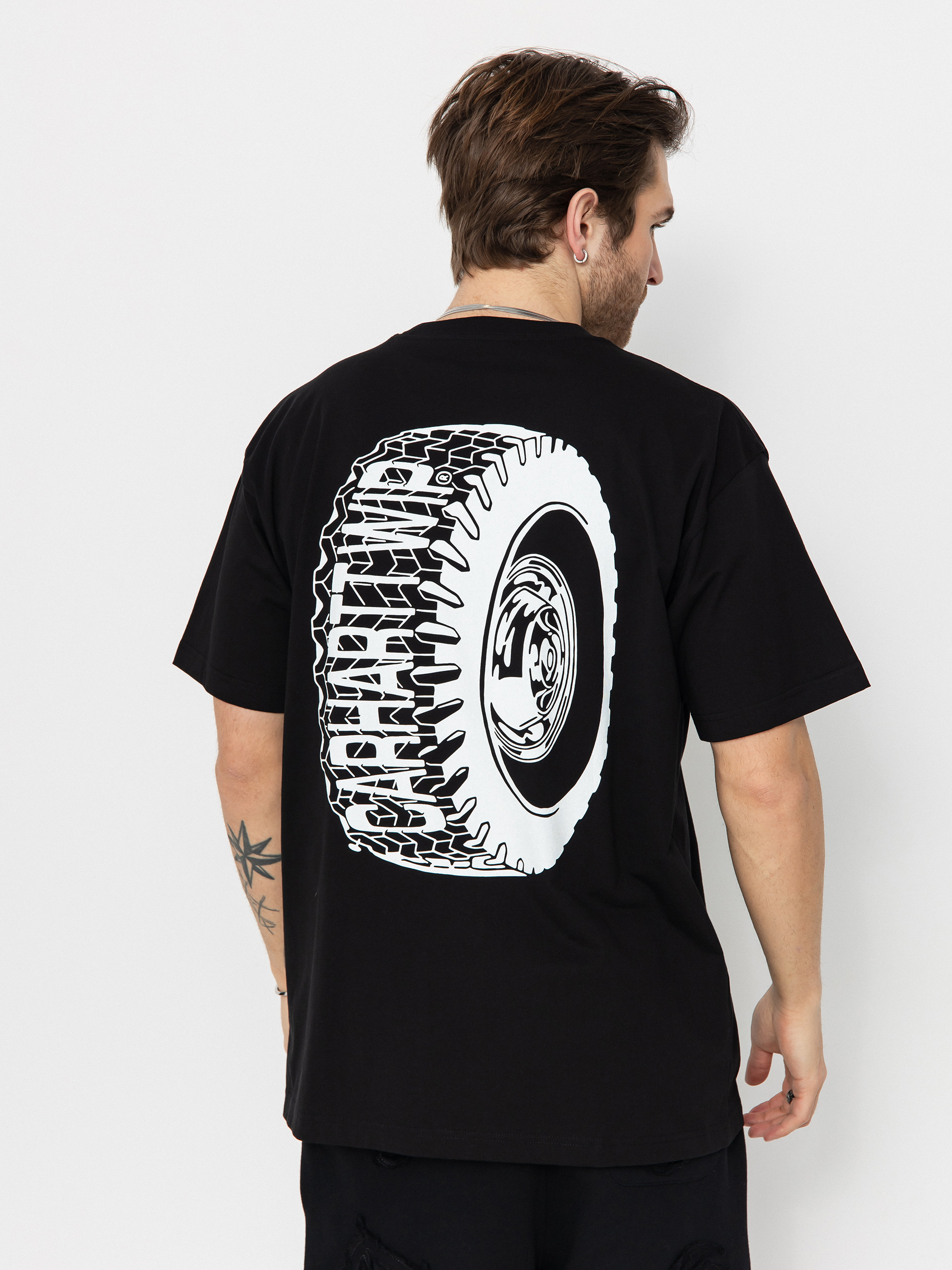 ★ドイツ発*carhartt WIP*新作*Tire グラフィック Tシャツ/INK★ Carhartt WIP Tire T-Shirt | Ink – Page Tire T-Shirt